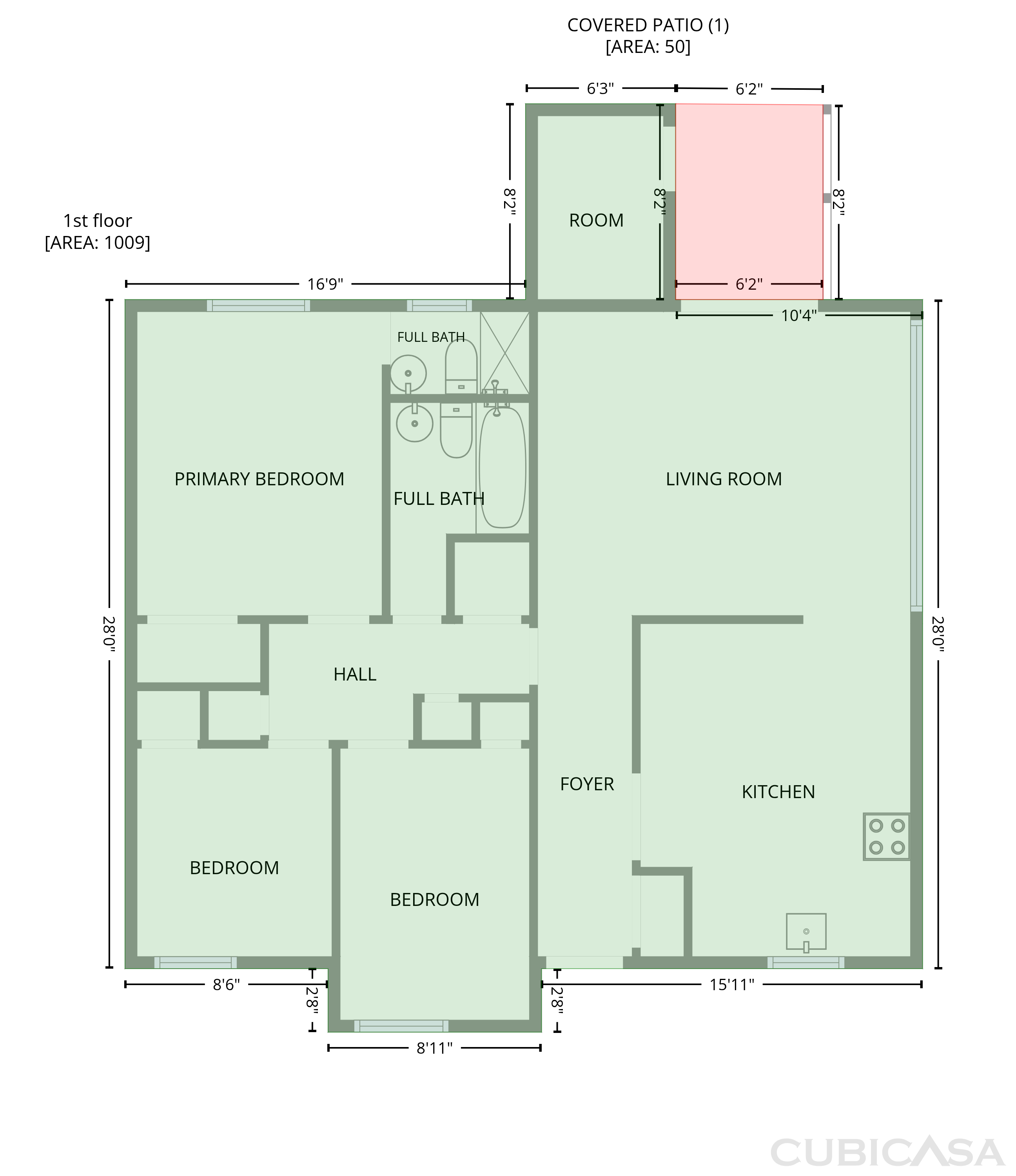 Main Floor of 6956 E Lola Pl, Tucson, AZ