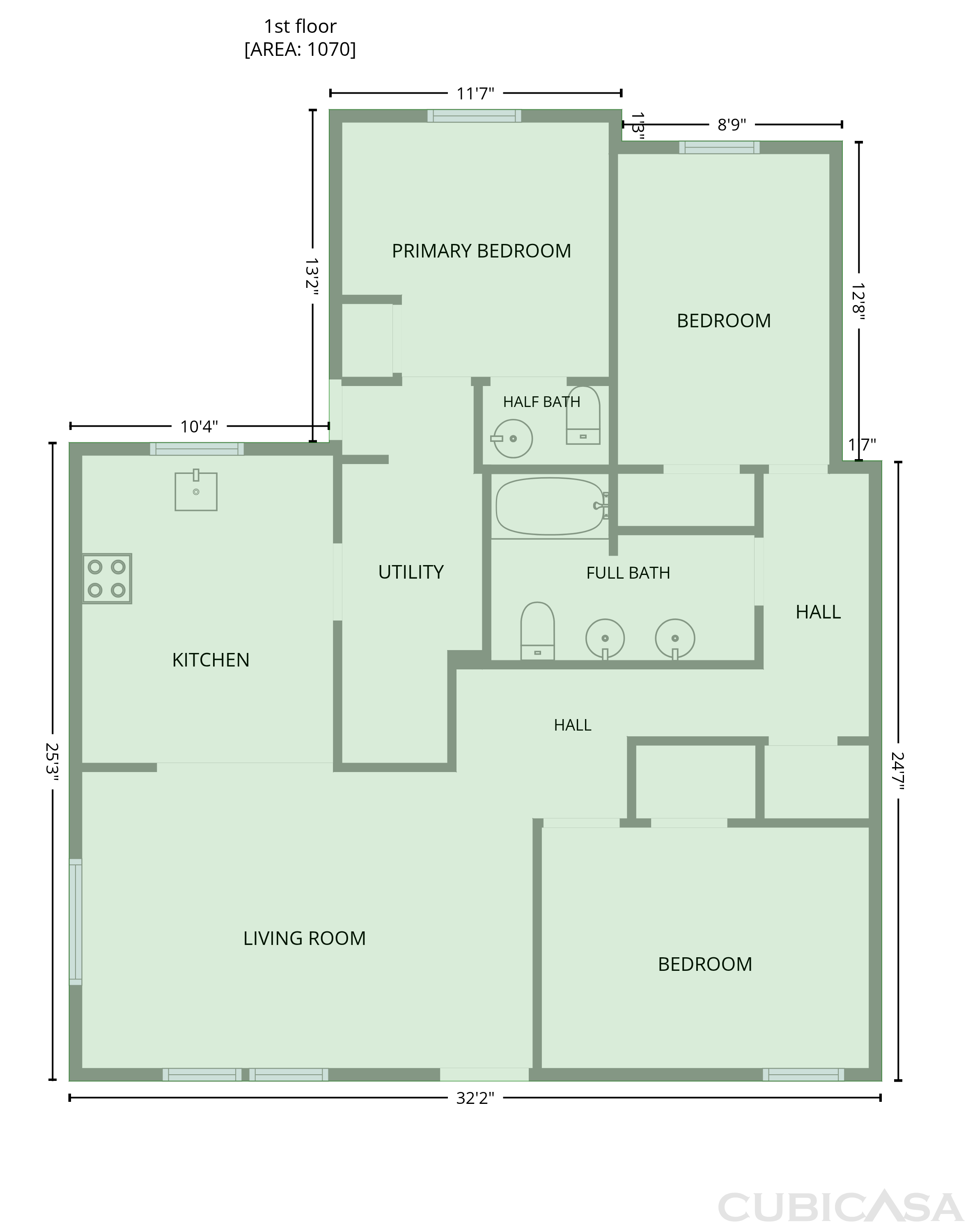 Main Floor of 920 Maupin St, Saint Clair, MO