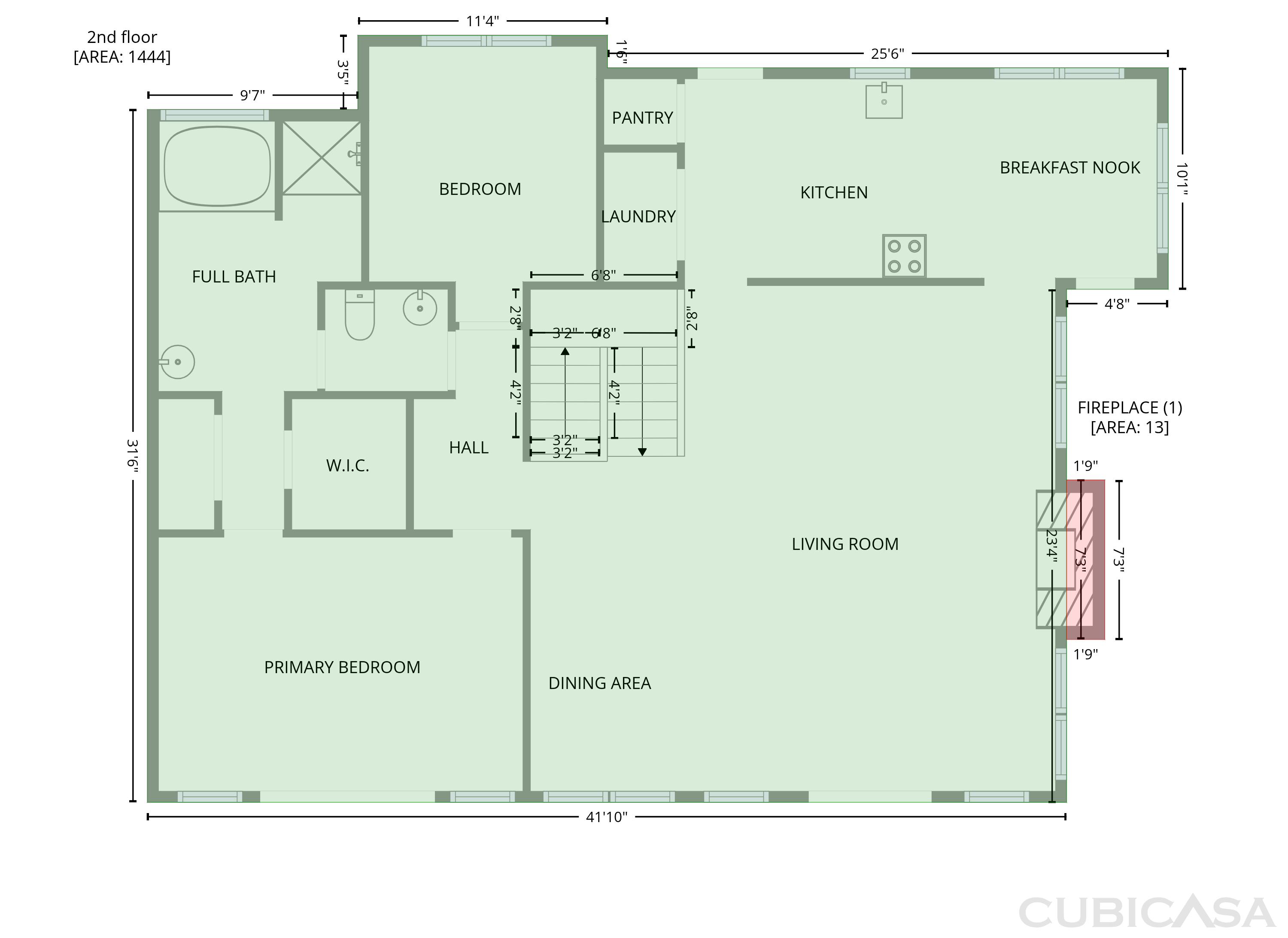Second Floor of 221 Grandview Dr, Statesville, NC