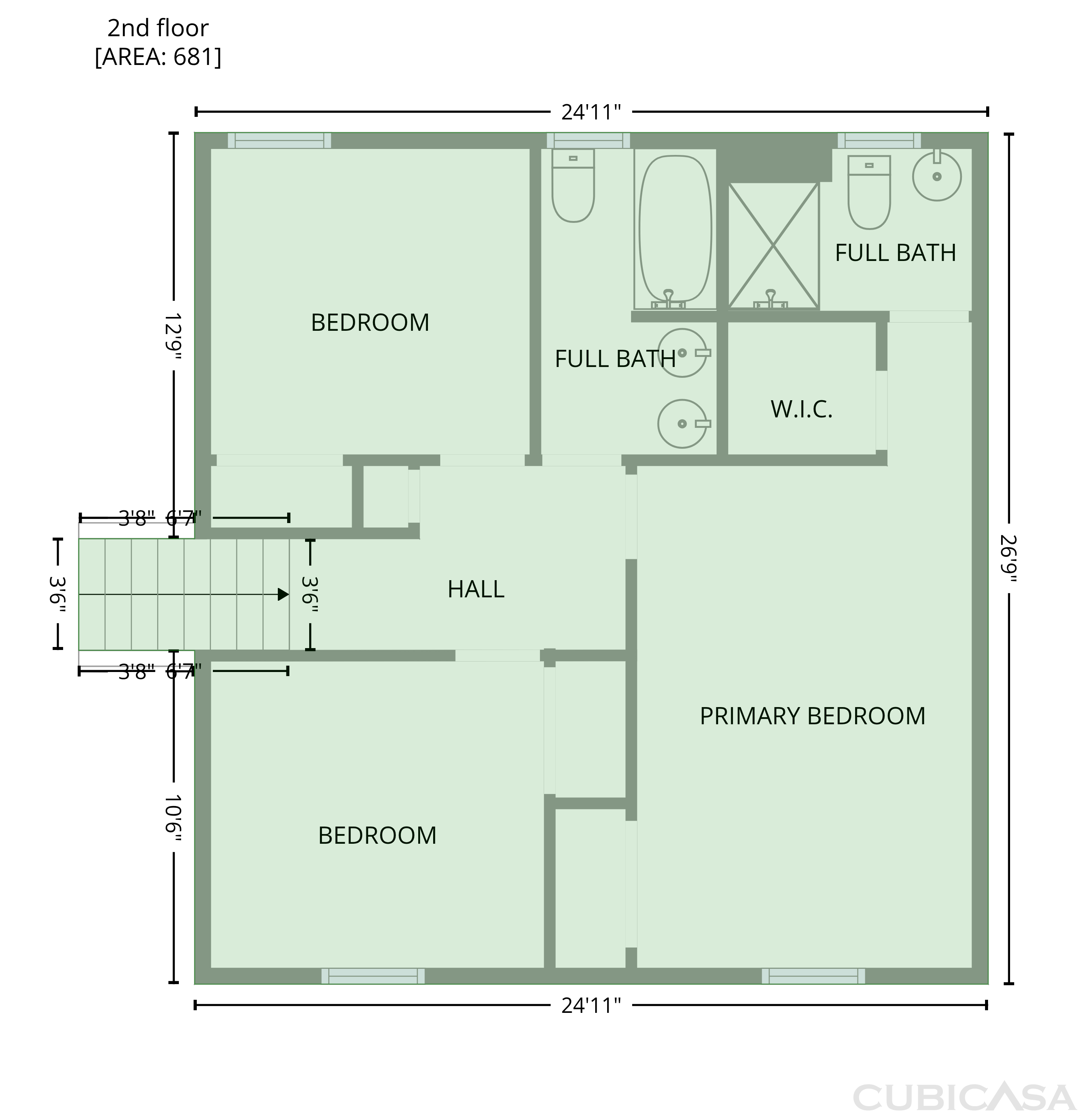 Third Floor of 7401 Limerick Dr, Charlotte, NC