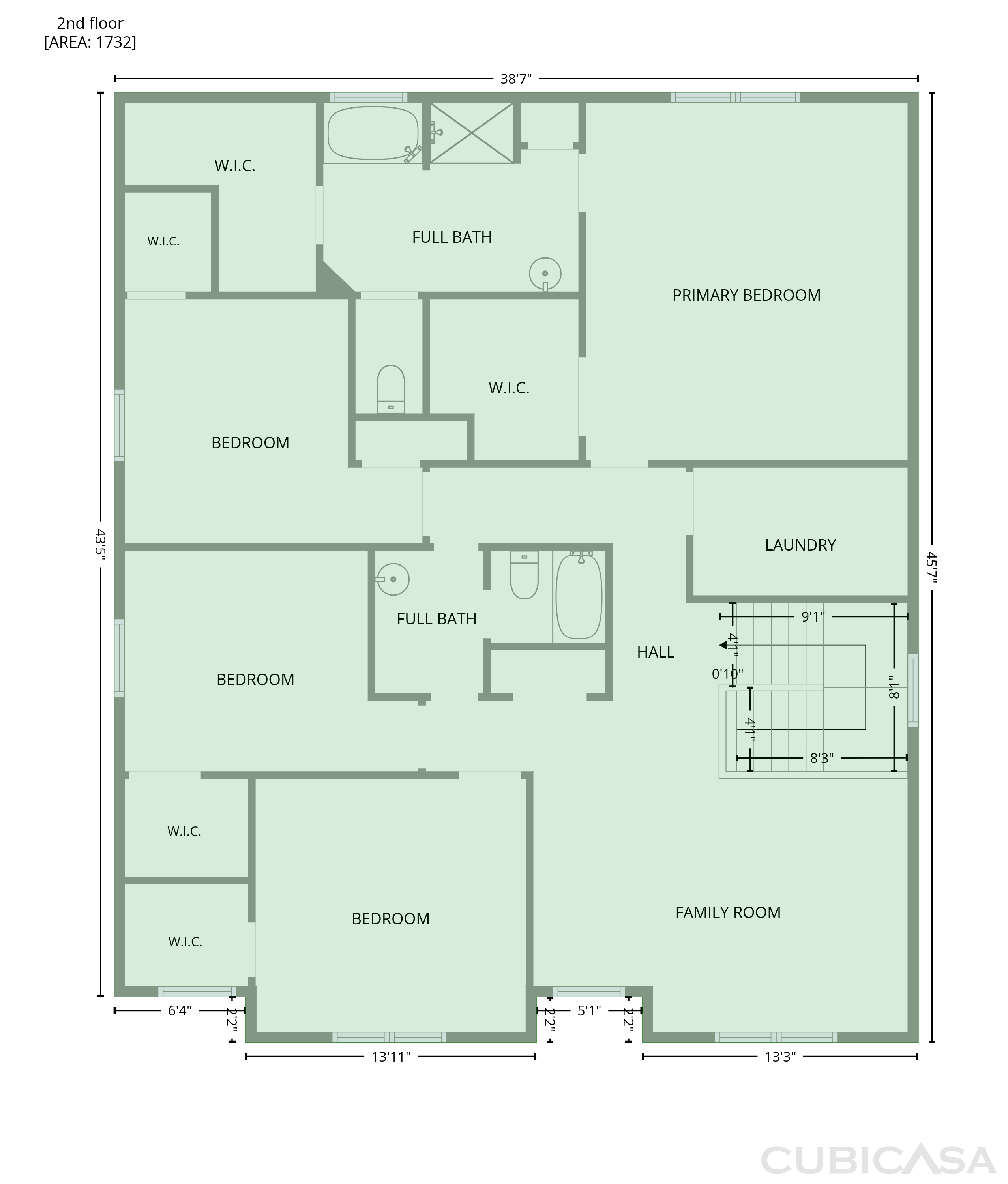 Second Floor of 942 Ram Dr, Franklin, IN