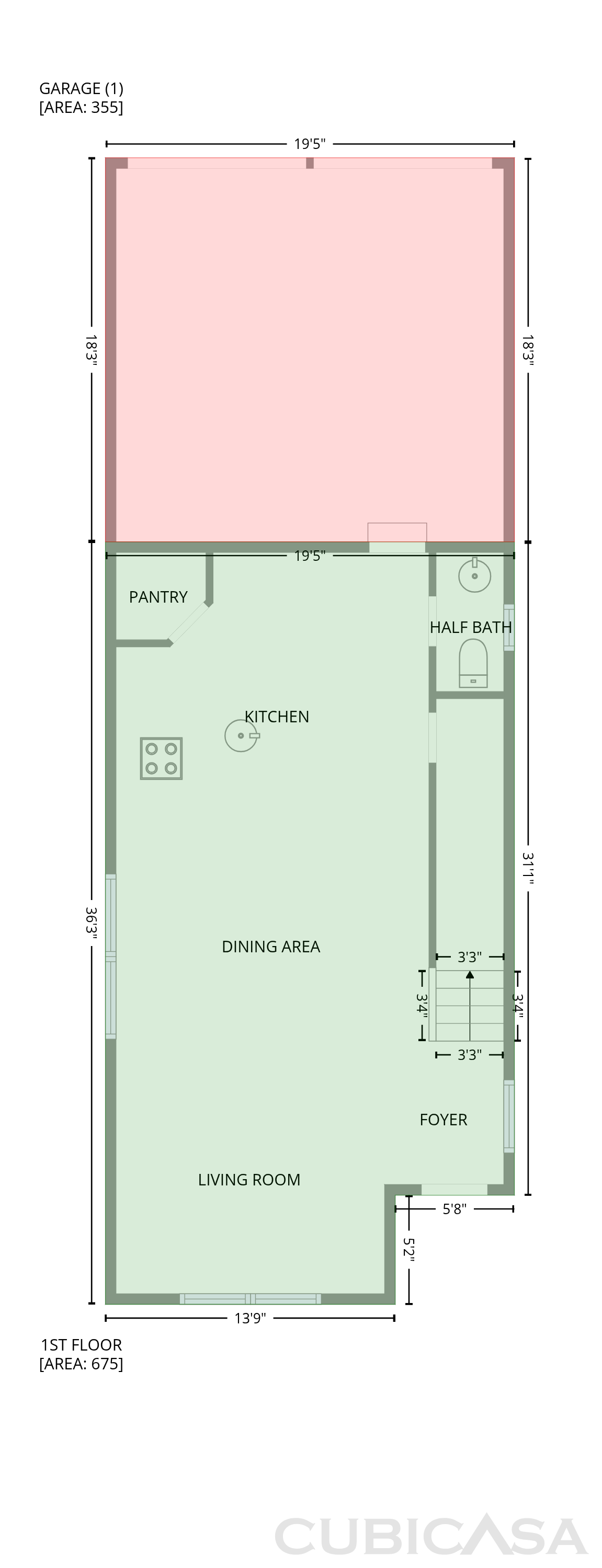 Main Floor of 415 Prestige Ct, Pleasant View, TN