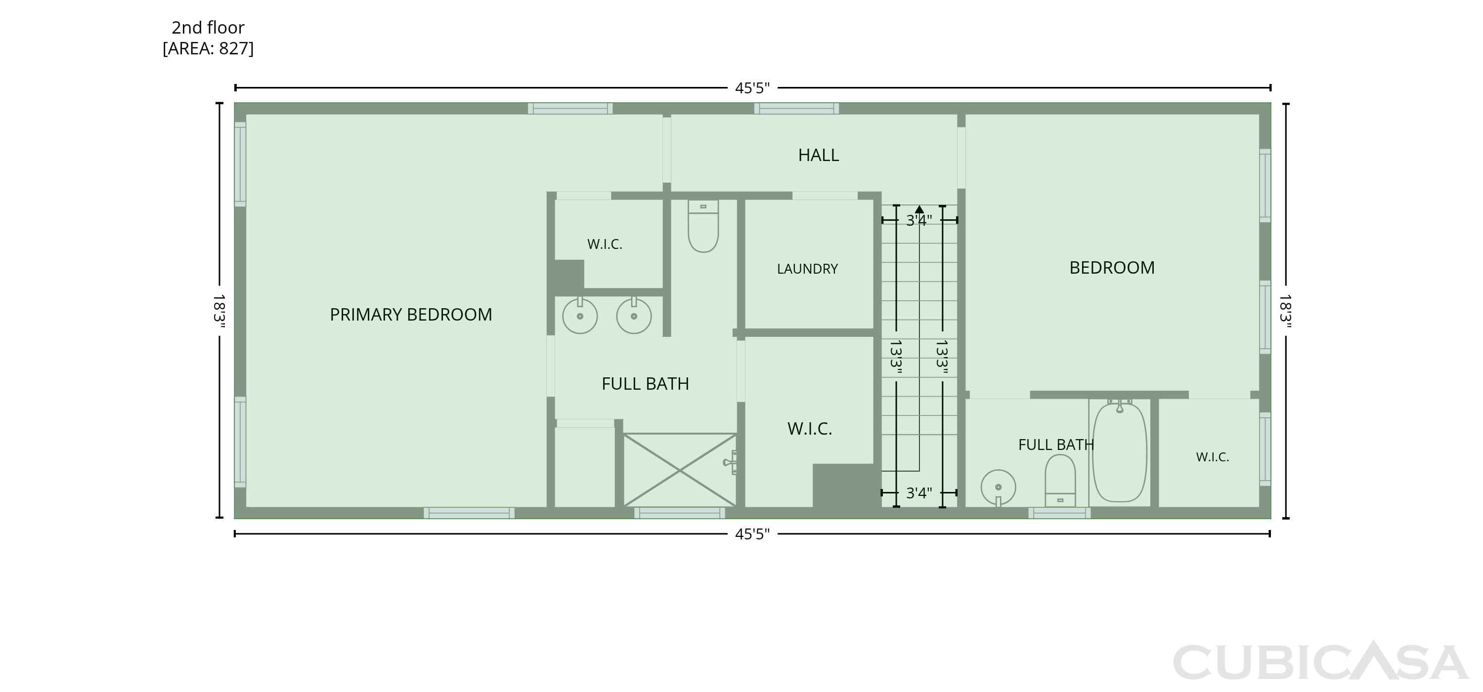 Second Floor of 1013 Ashley Garden Blvd, Charleston, SC