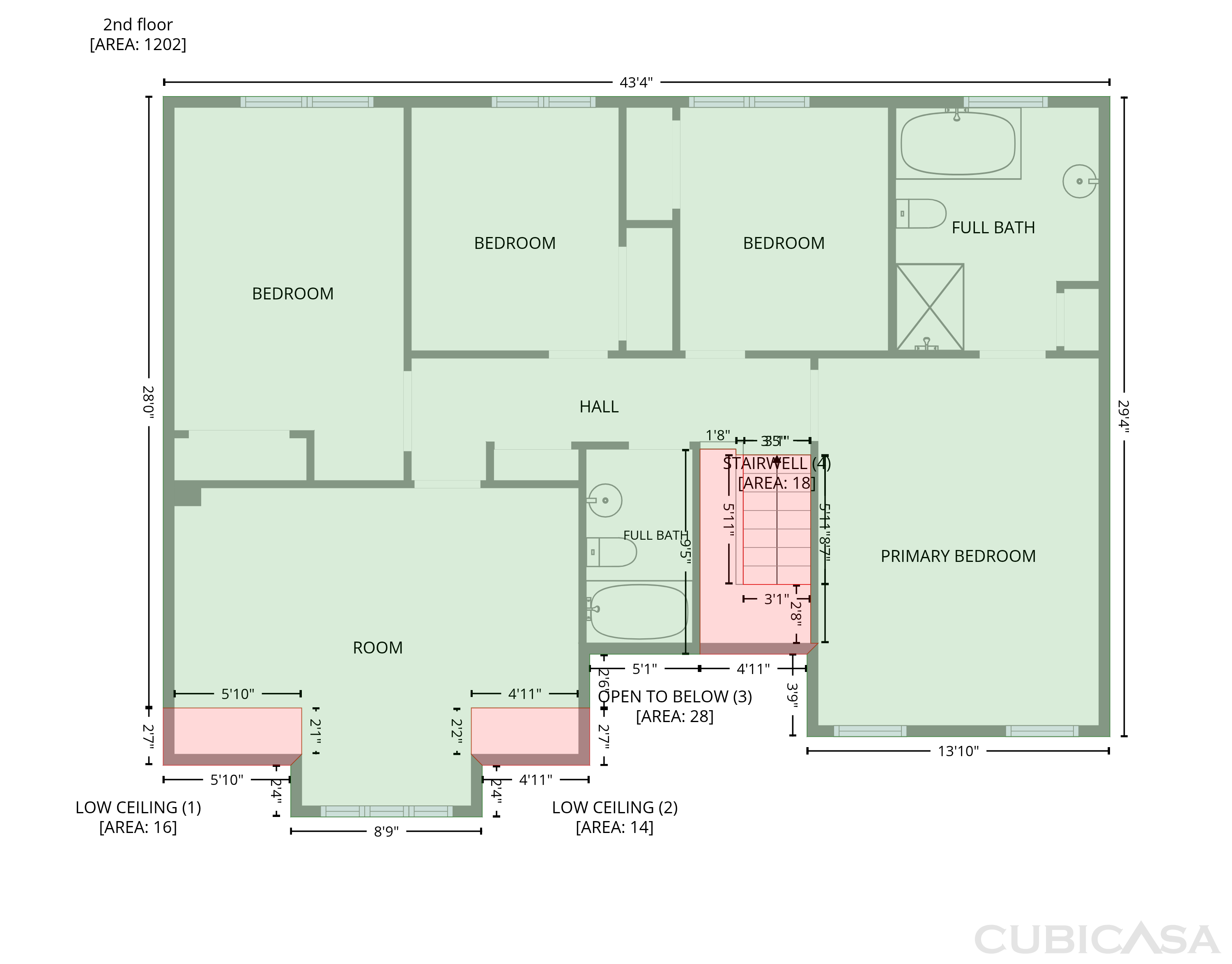 Second Floor of 2036 Glastonbury Dr, Franklin, TN