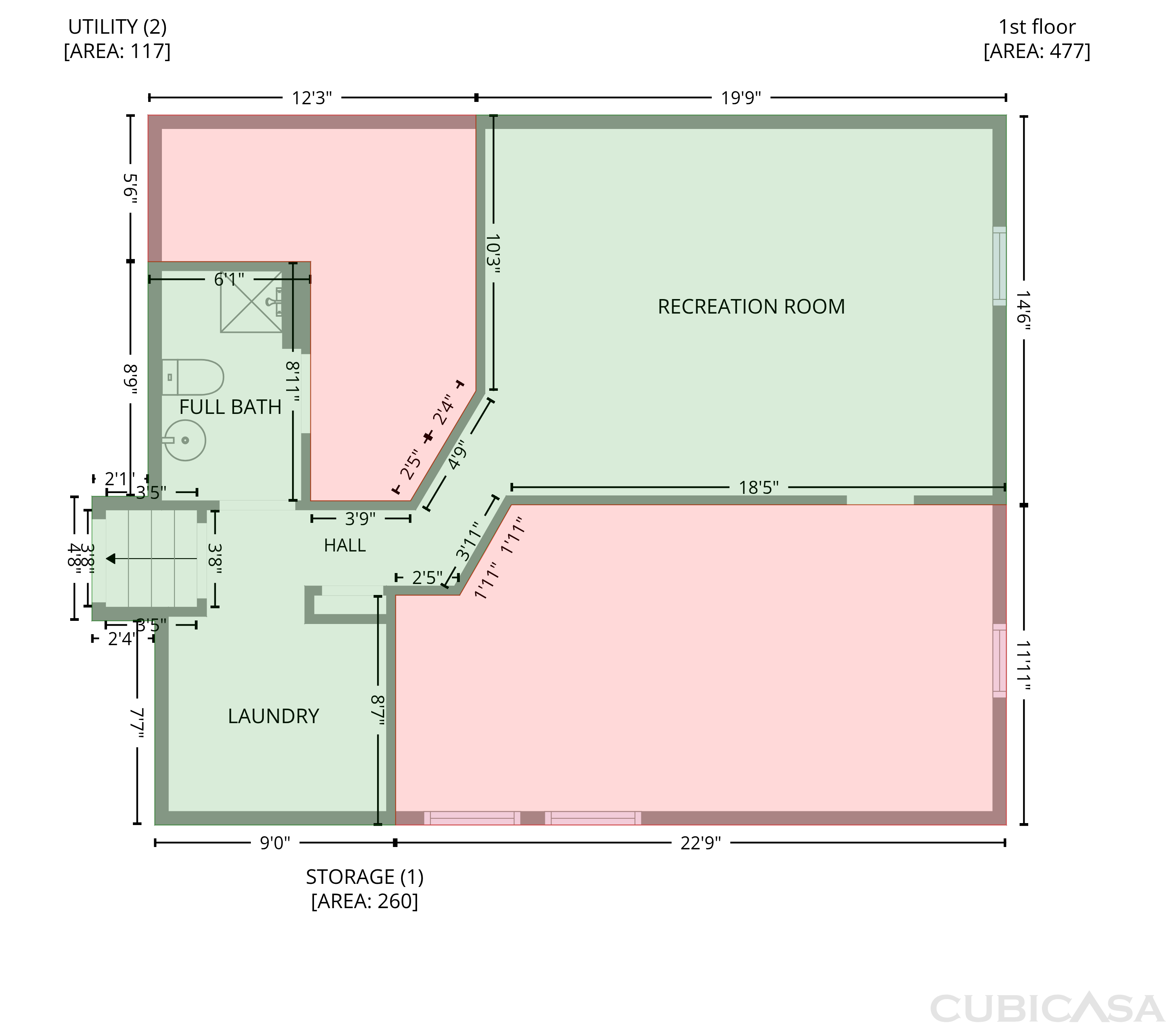Main Floor of 6916 N Overland Dr, Kansas City, MO