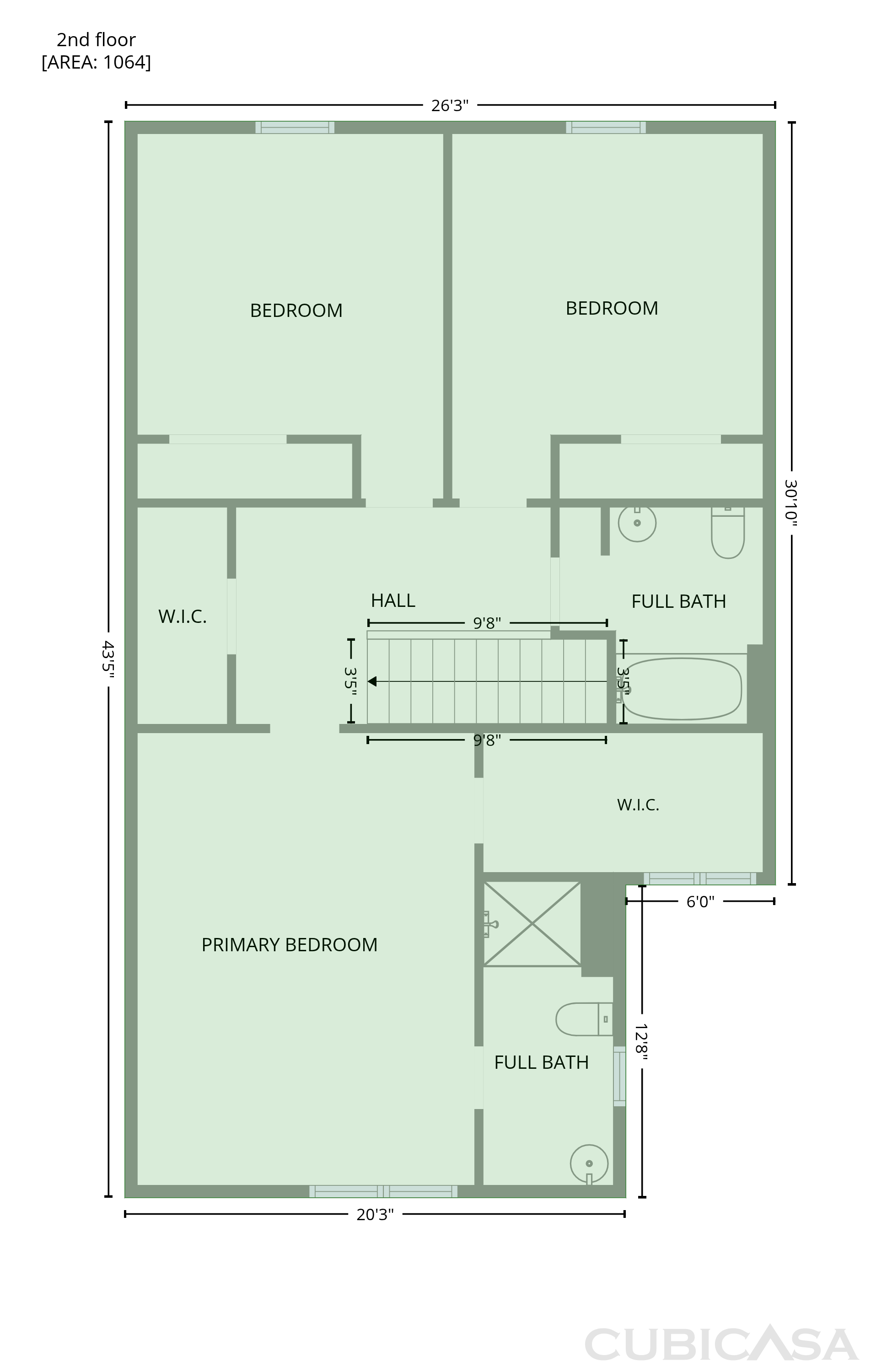 Second Floor of 1140 Winding Creek Rd, Salisbury, NC