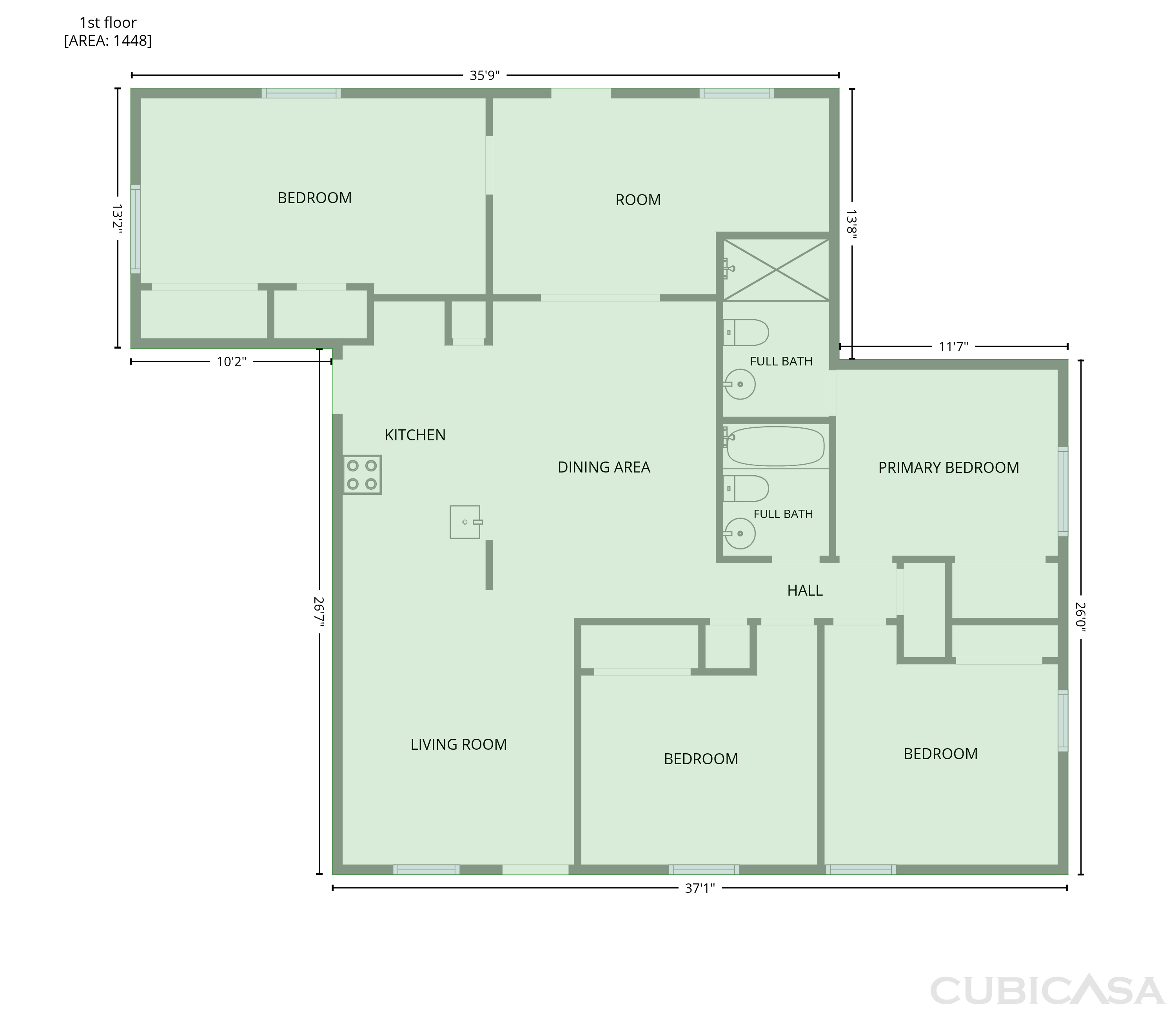 Main Floor of 330 E Coral Way, Grand Prairie, TX