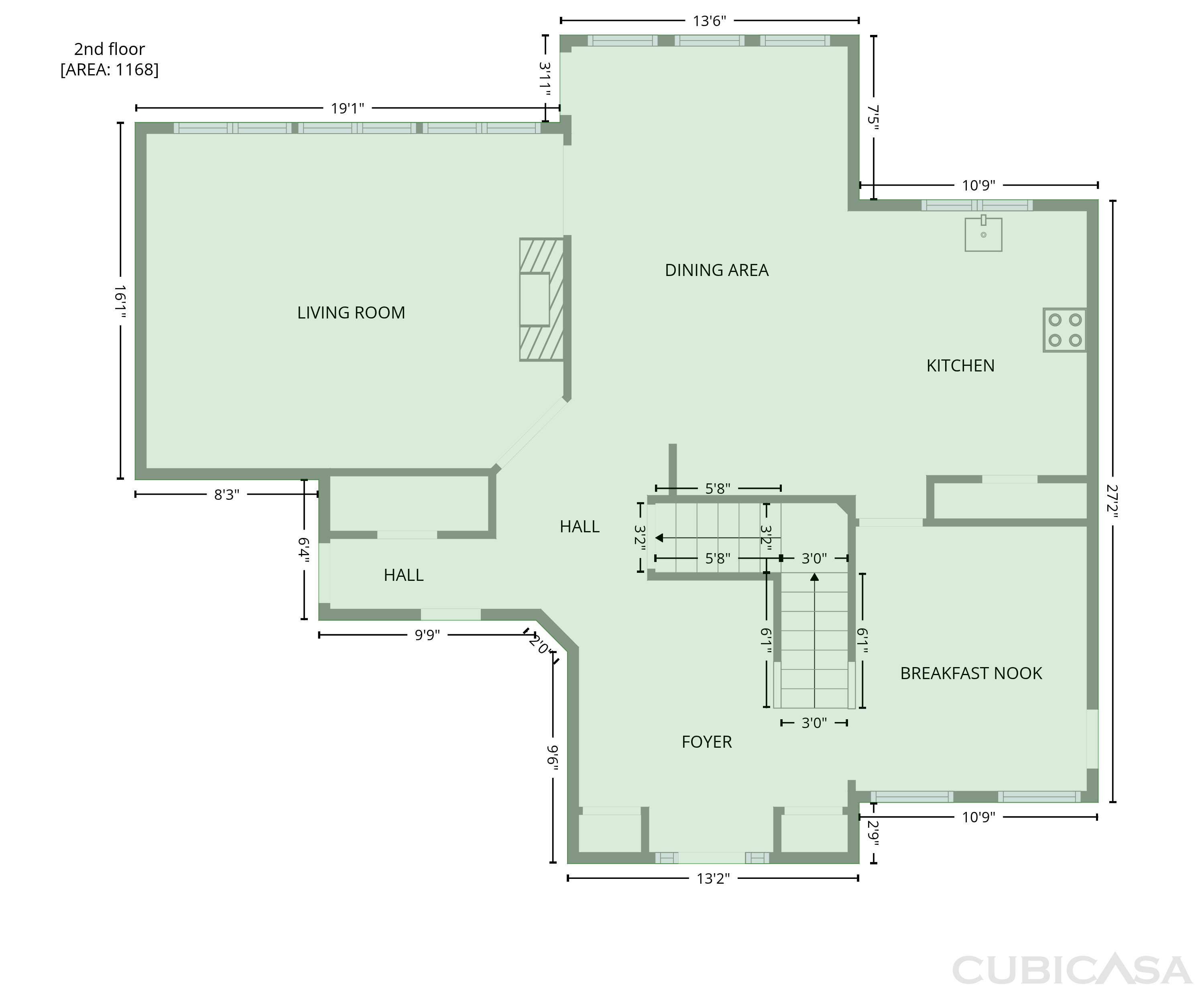 Second Floor of 28 Meadows Ct, Dawsonville, GA