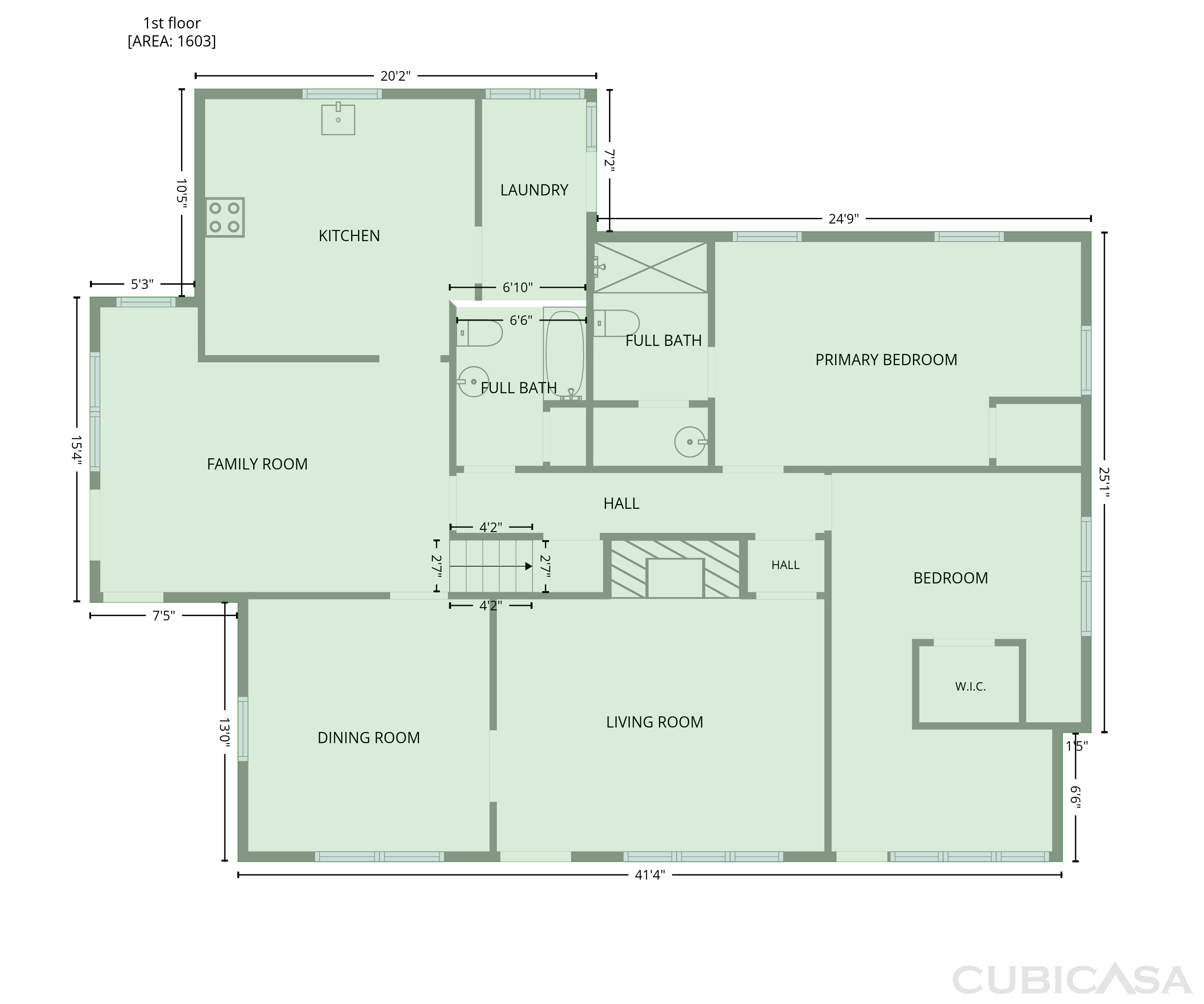 Main Floor of 905 3rd St, Spencer, NC