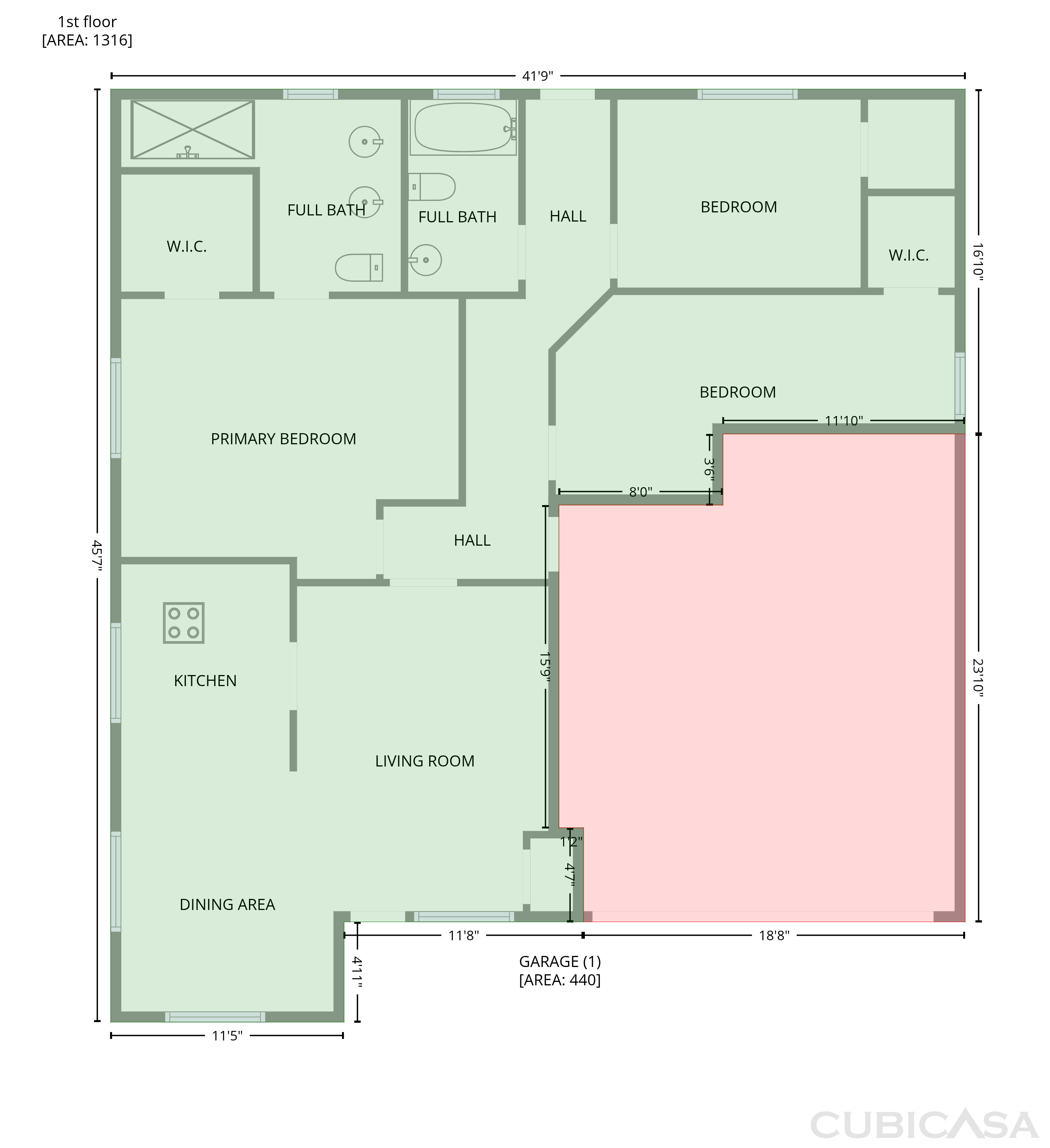 Main Floor of 7102 S Vuelta De Tranquilidad, Tucson, AZ