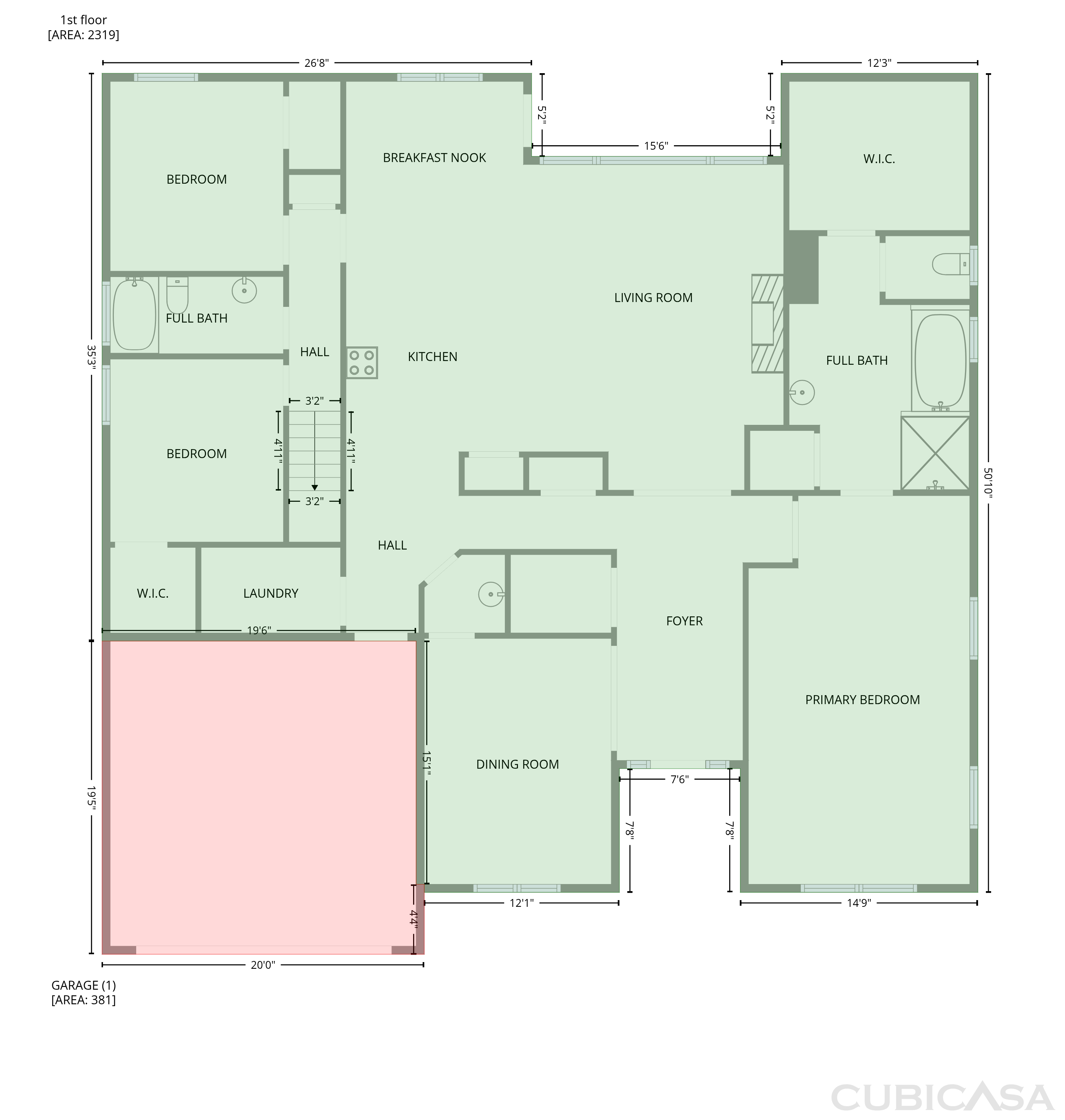 Main Floor of 209 Lacecap Rd, Elgin, SC