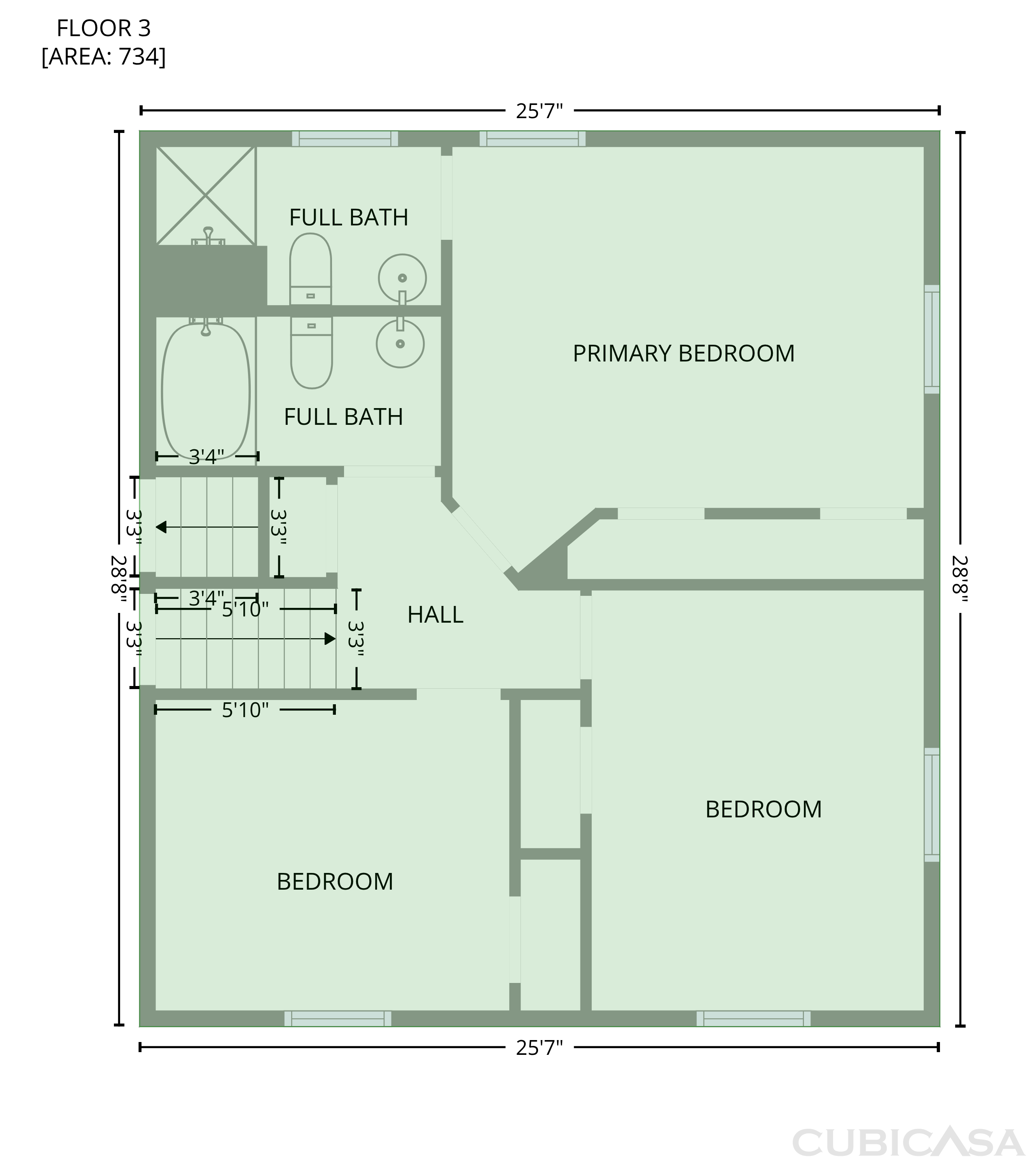 Third Floor of 48 Russell Rd, Lawrenceville, GA