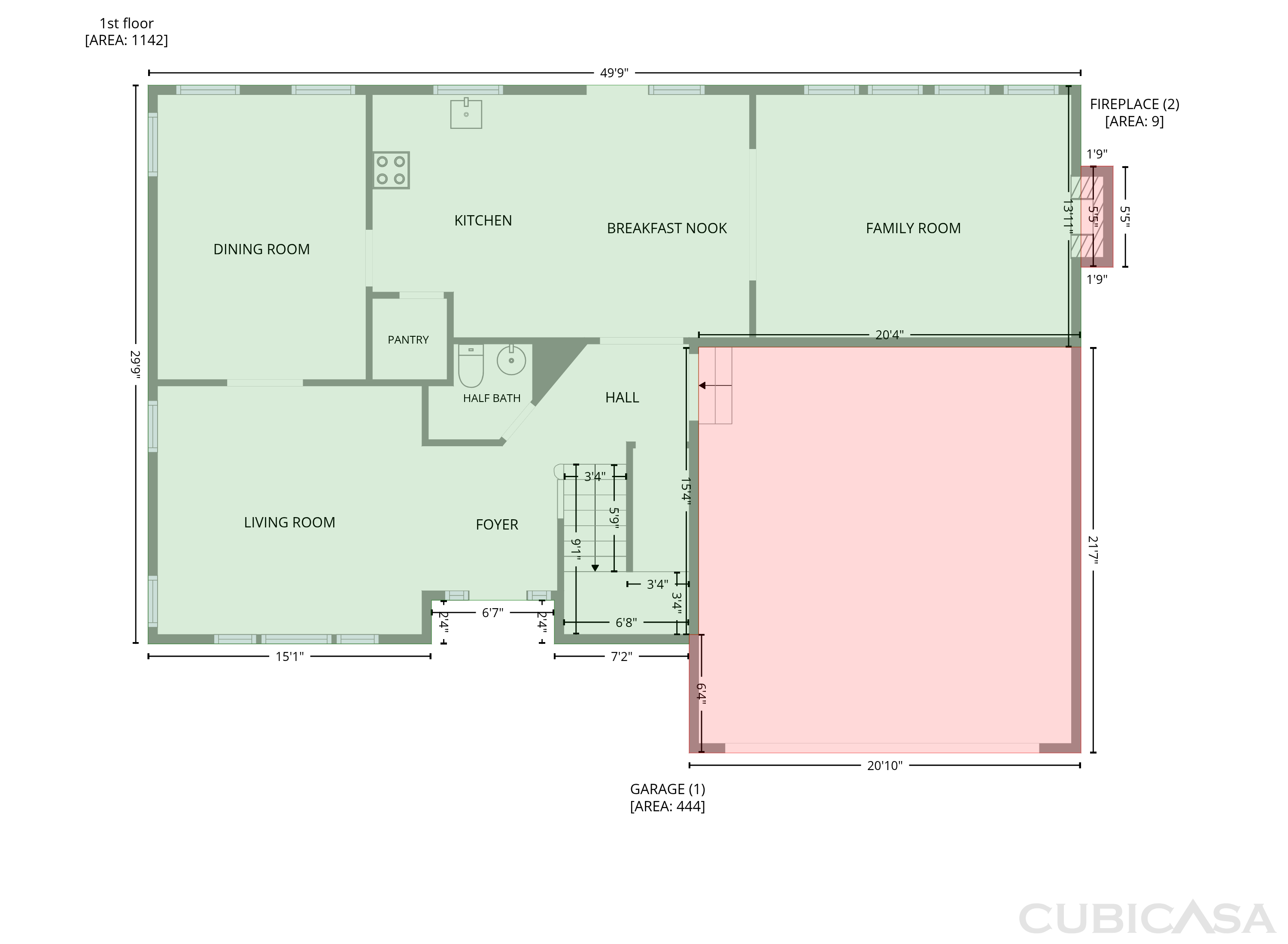 Main Floor of 6306 Oxwynn Ln, Charlotte, NC