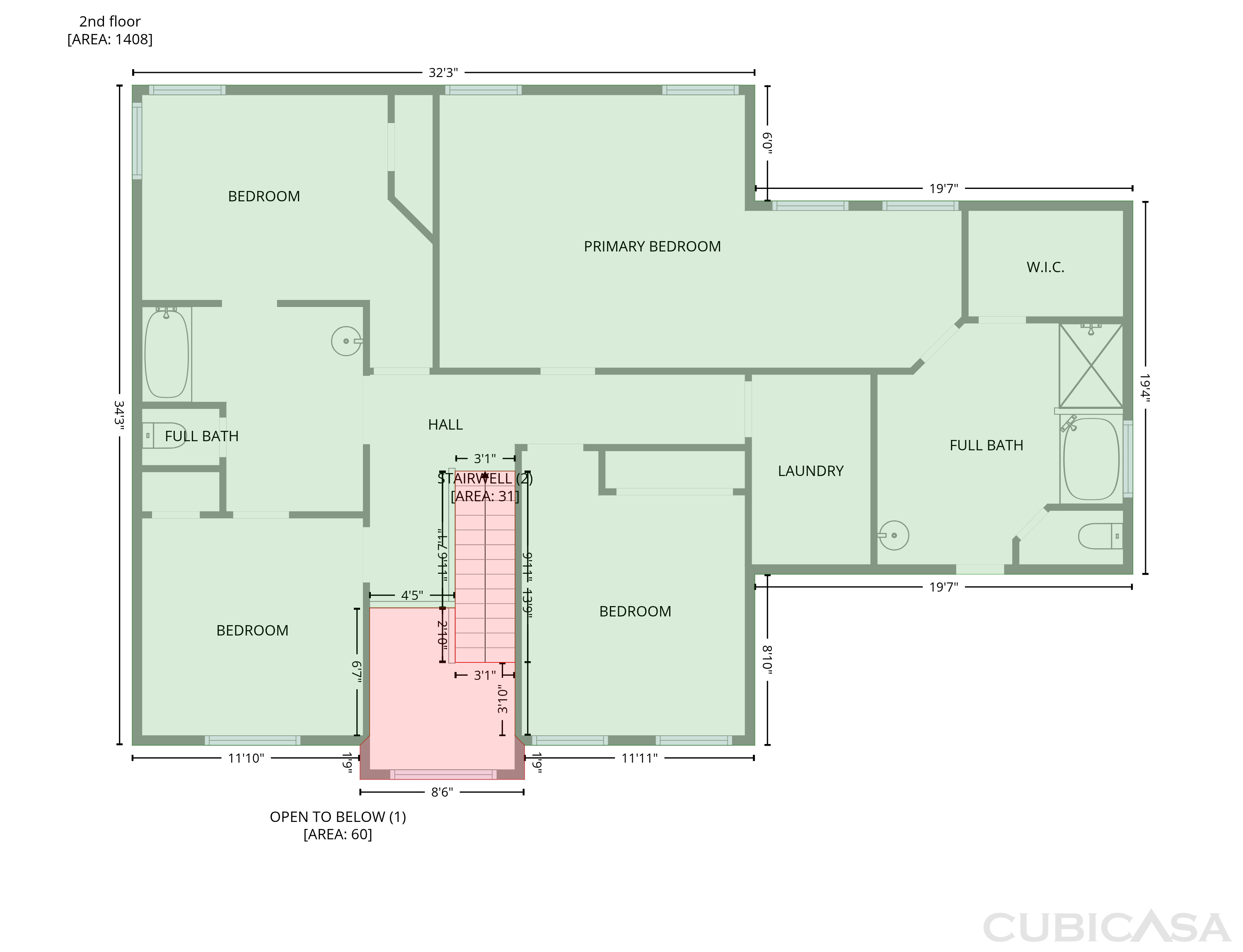 Third Floor of 861 Windsor Creek Dr, Grayson, GA