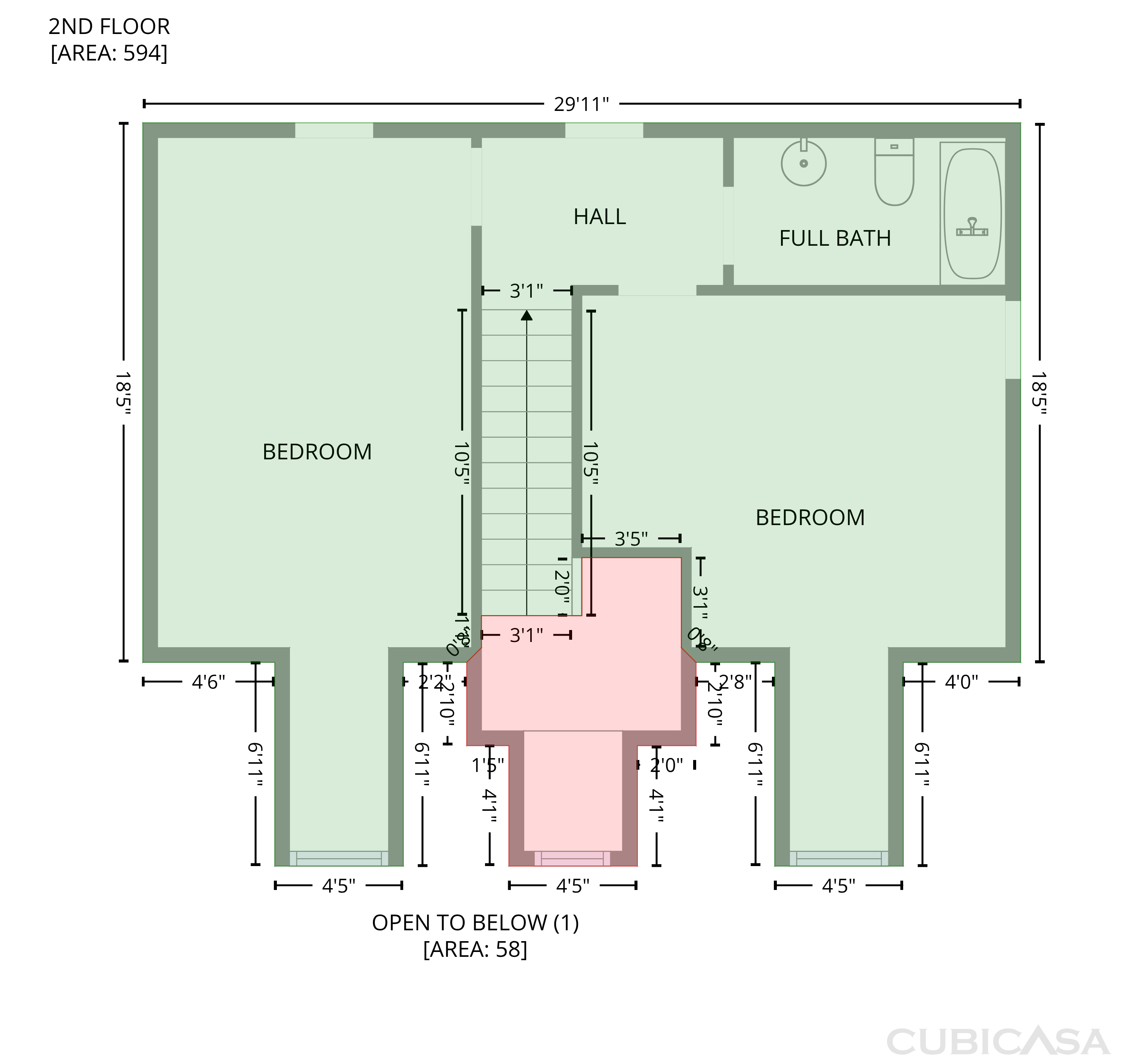 Second Floor of 4217 Strickland Ct, Lancaster, SC
