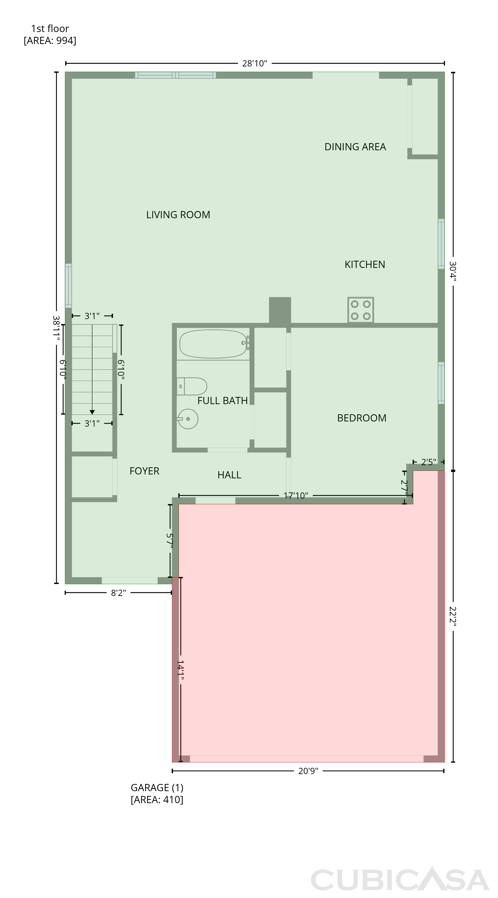 Main Floor of 7768 Syracuse Dr, Clermont, FL