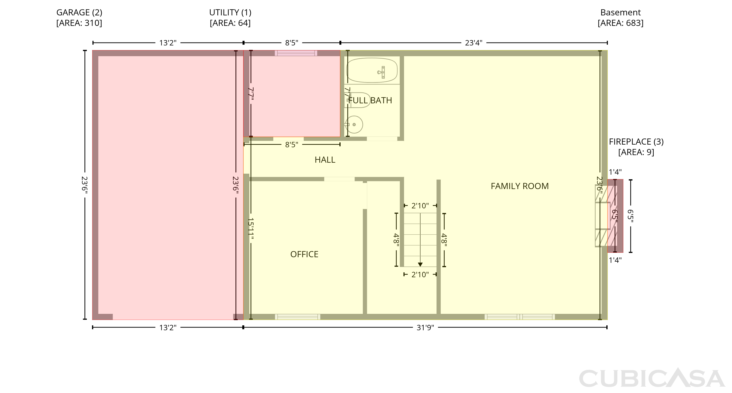Main Floor of 13449 Nascoby Ln, Woodbridge, VA