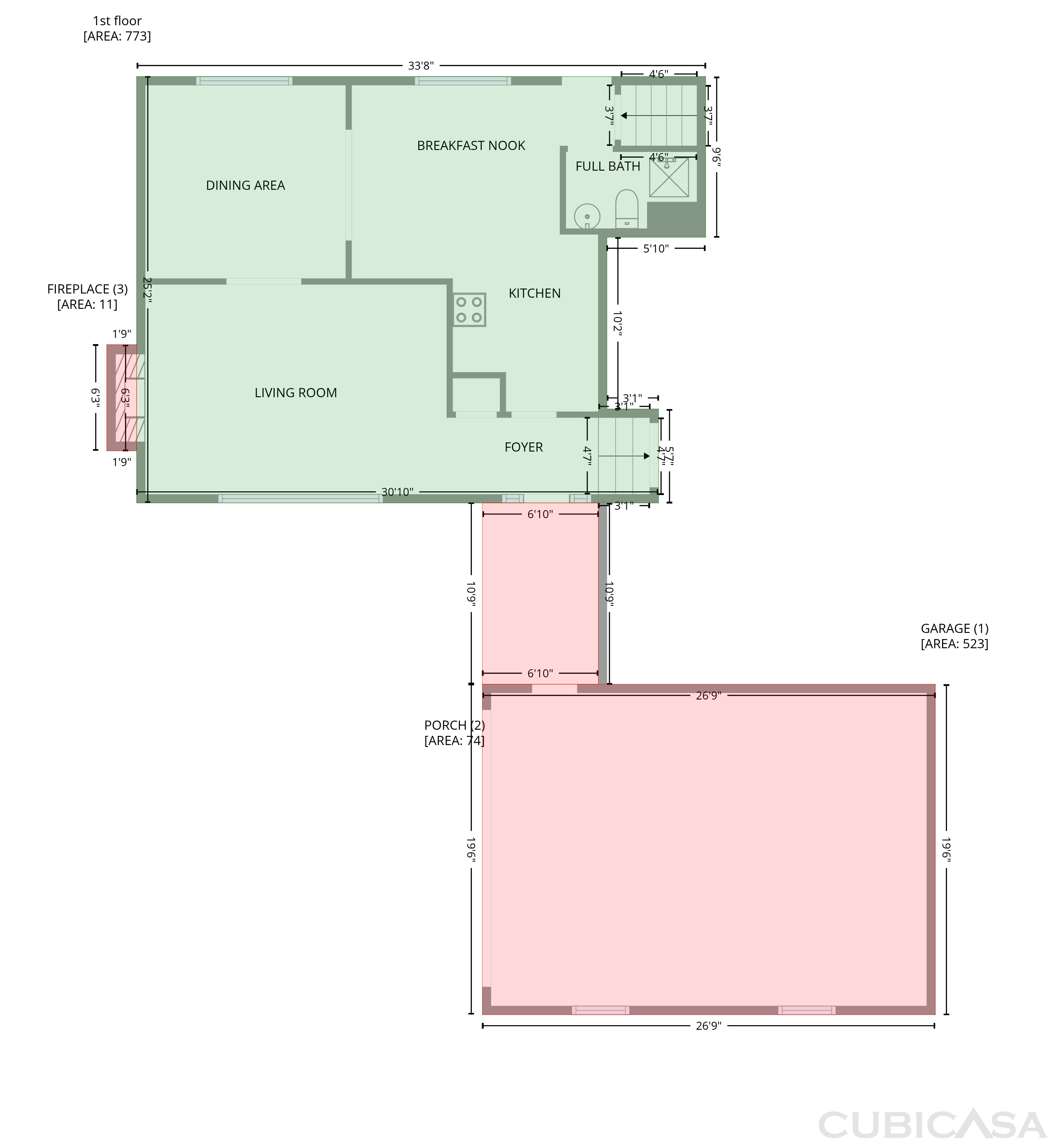 Second Floor of 16919 School St, South Holland, IL
