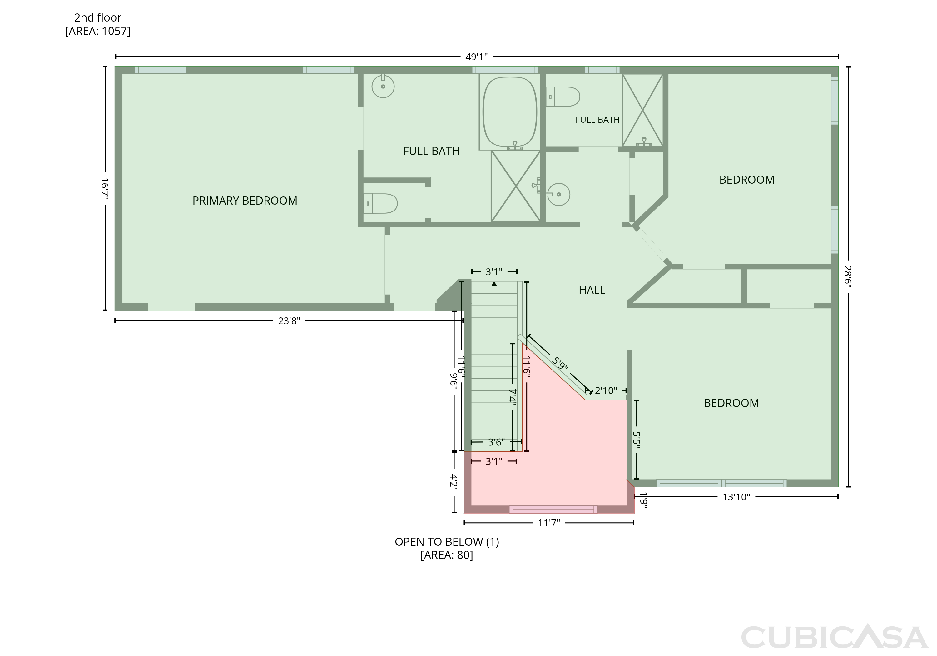 Third Floor of 716 Braidwood Rdg NW, Acworth, GA
