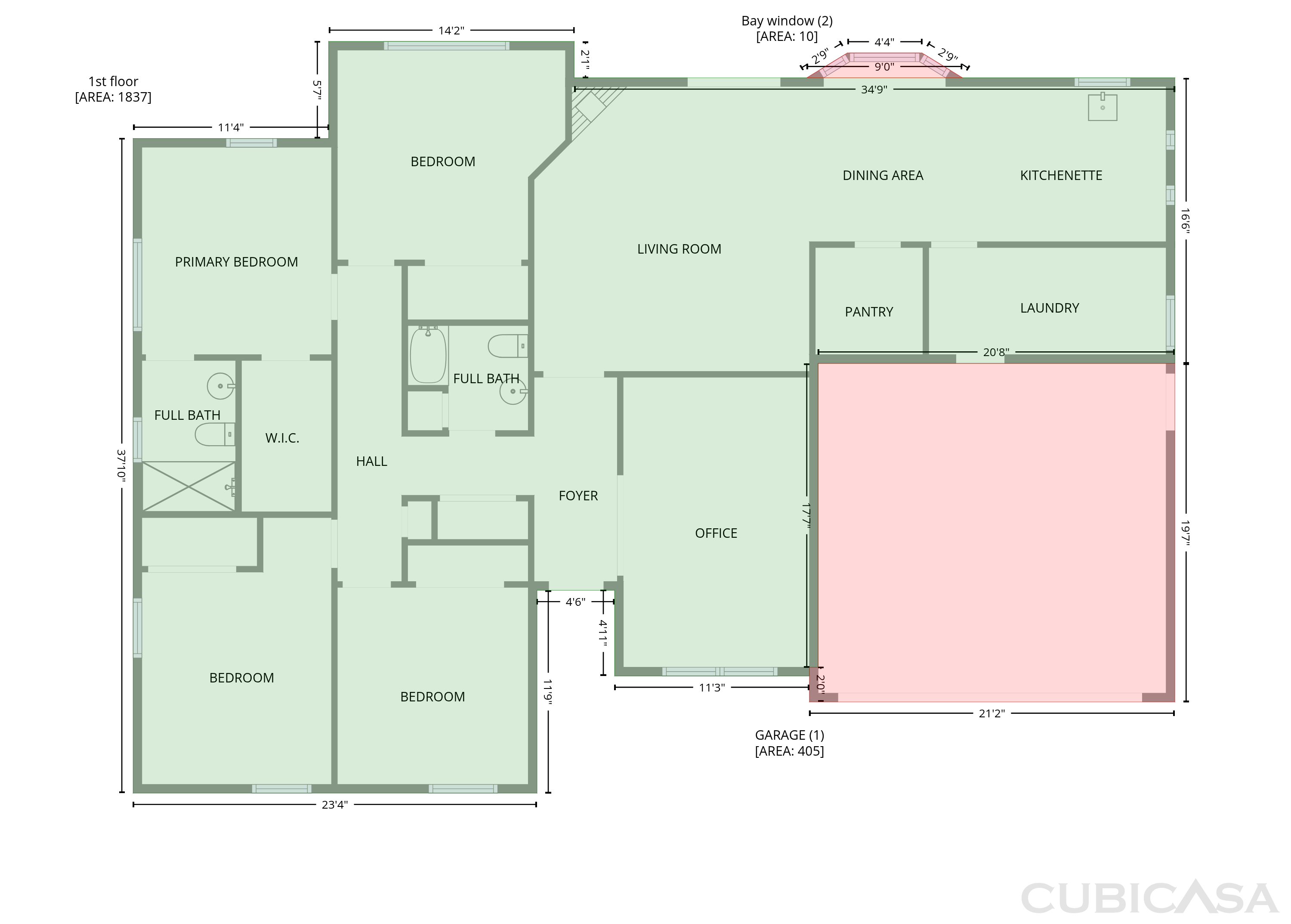 Main Floor of 912 S 23rd St, Nederland, TX
