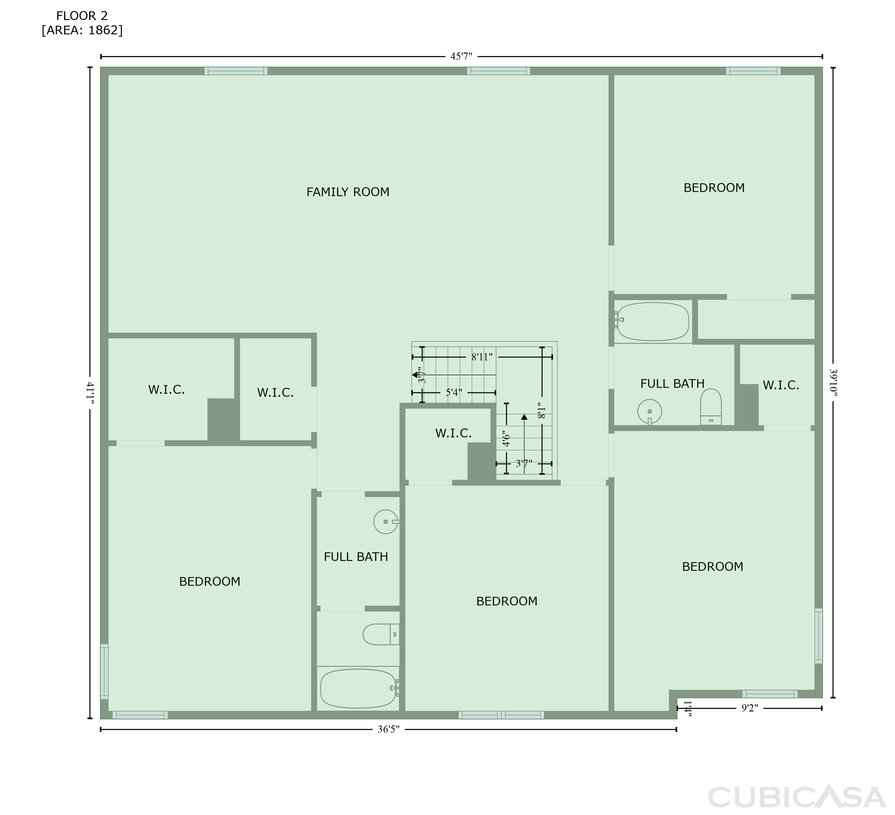 Second Floor of 4318 James Bowie, San Antonio, TX