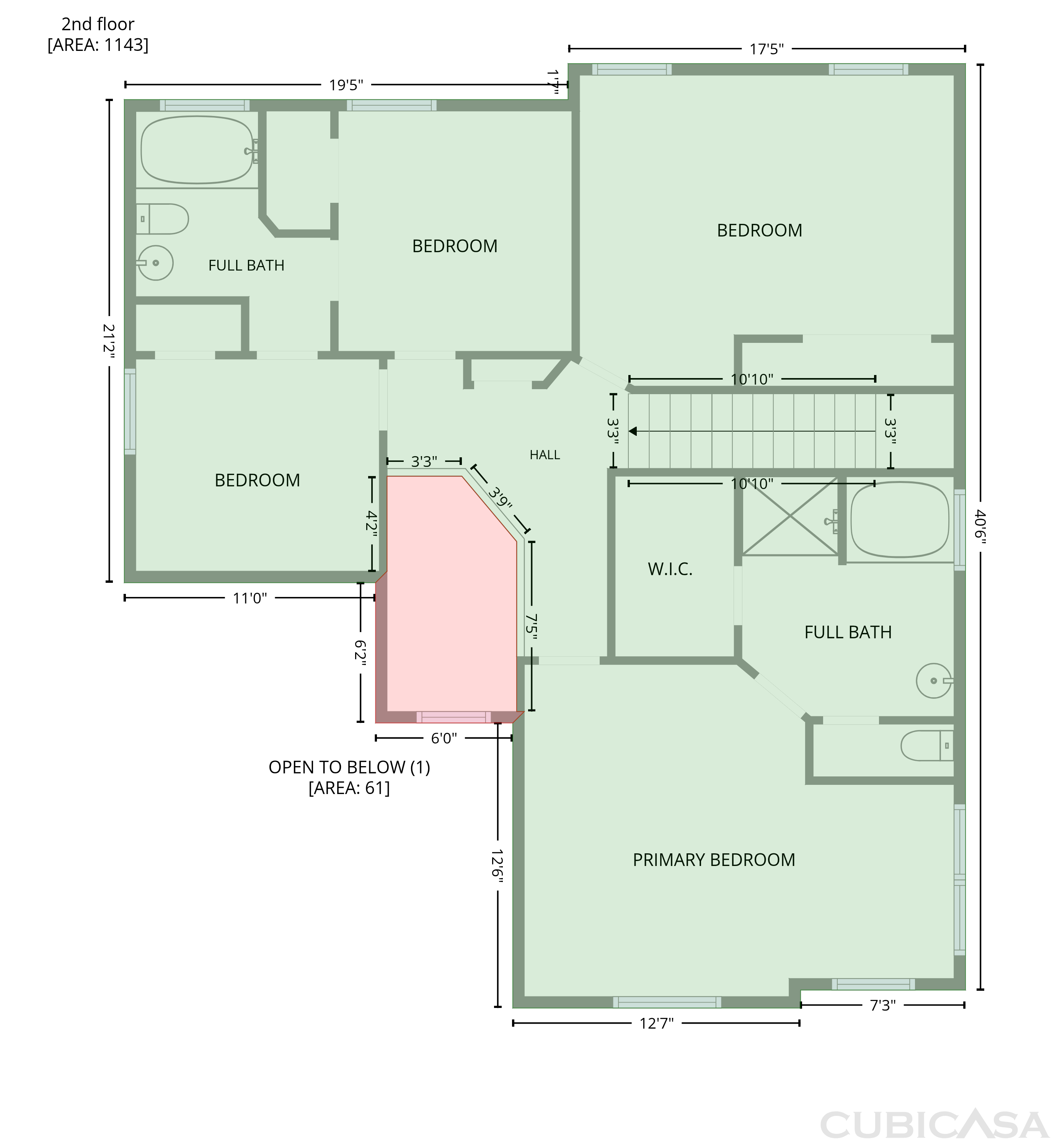 Second Floor of 4549 Drewbridge Way, Raleigh, NC