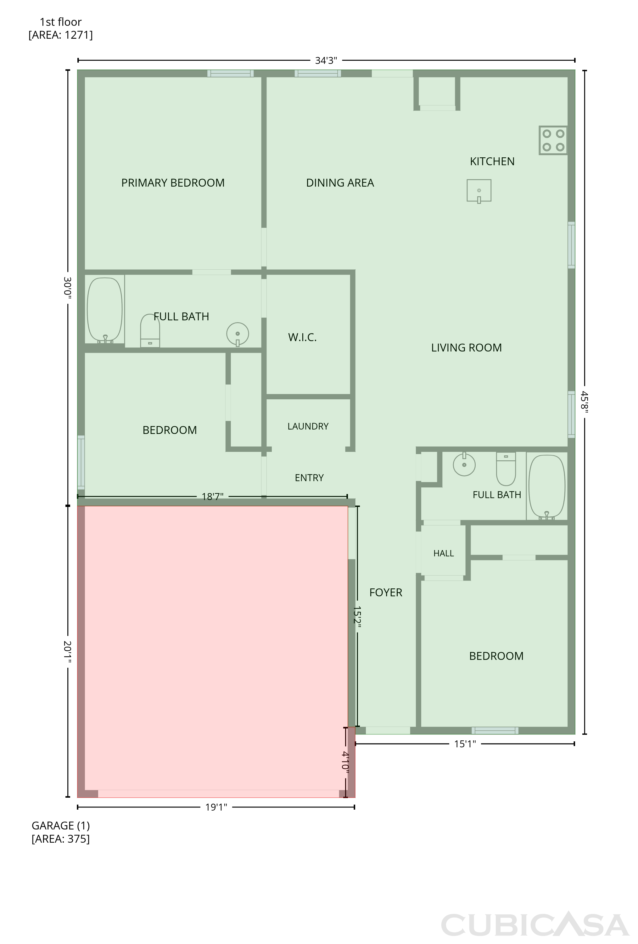Main Floor of 5308 Finbrooke Dr, Princeton, TX