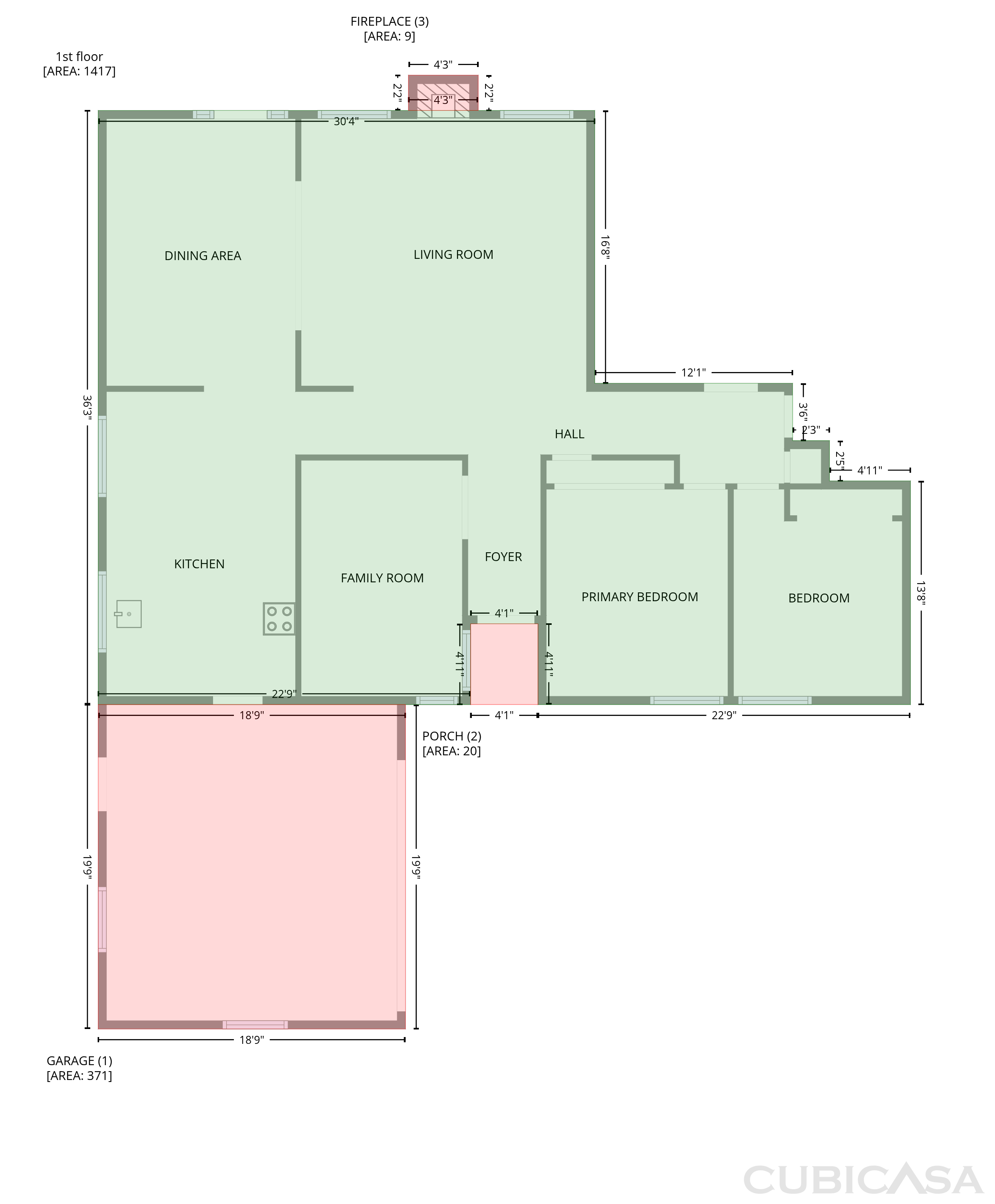 Main Floor of 7365 Pomelo Dr, West Hills, CA