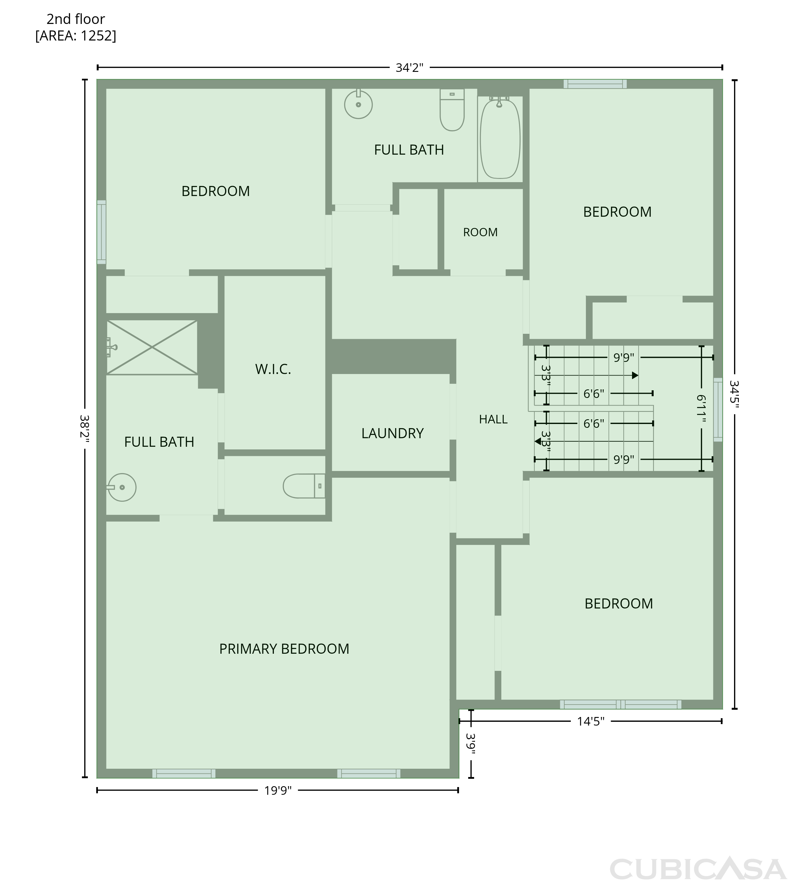 Second Floor of 1120 Amber Vista Ln, Knoxville, TN