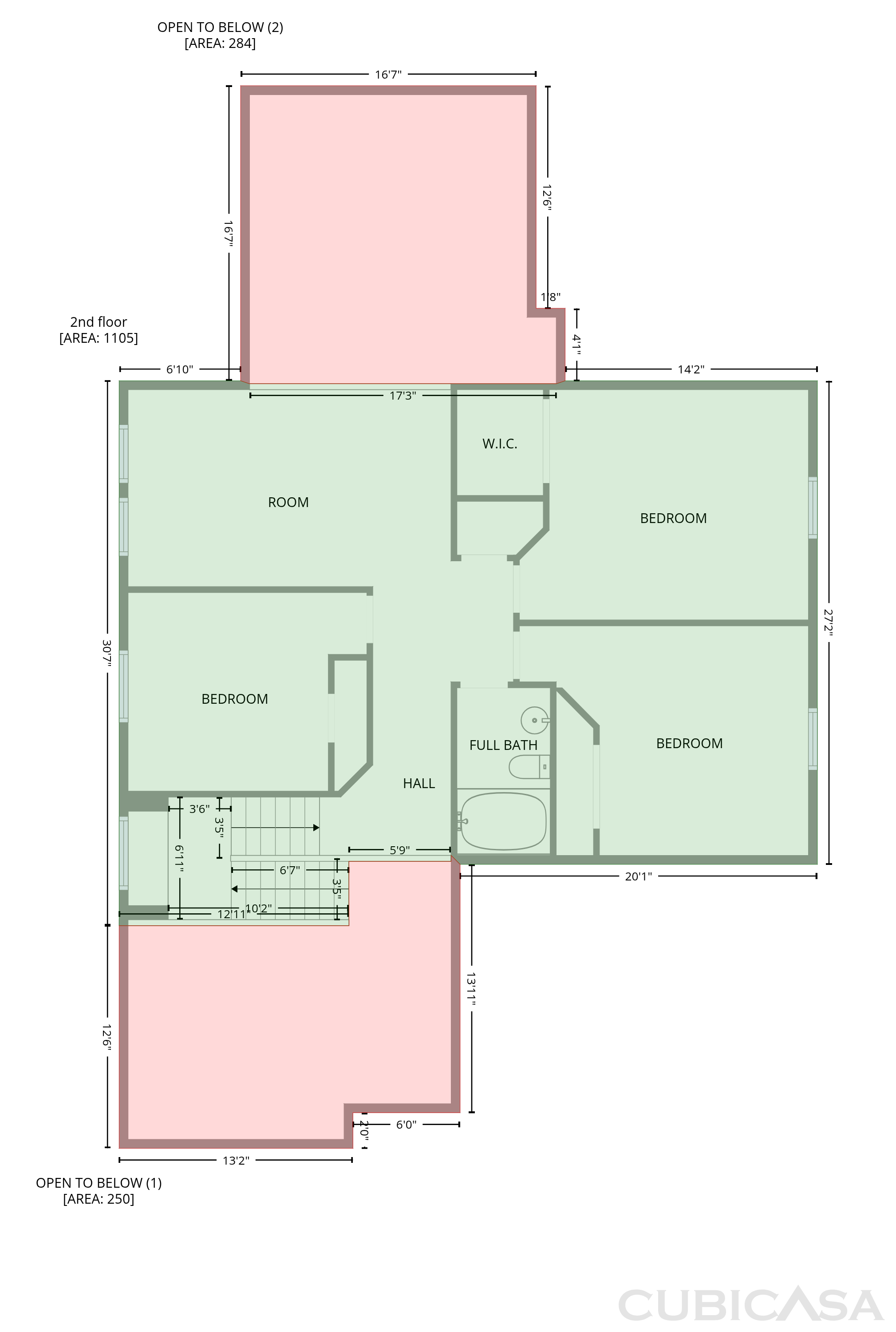 Second Floor of 8608 Sagebrush Trl, Crossroads, TX