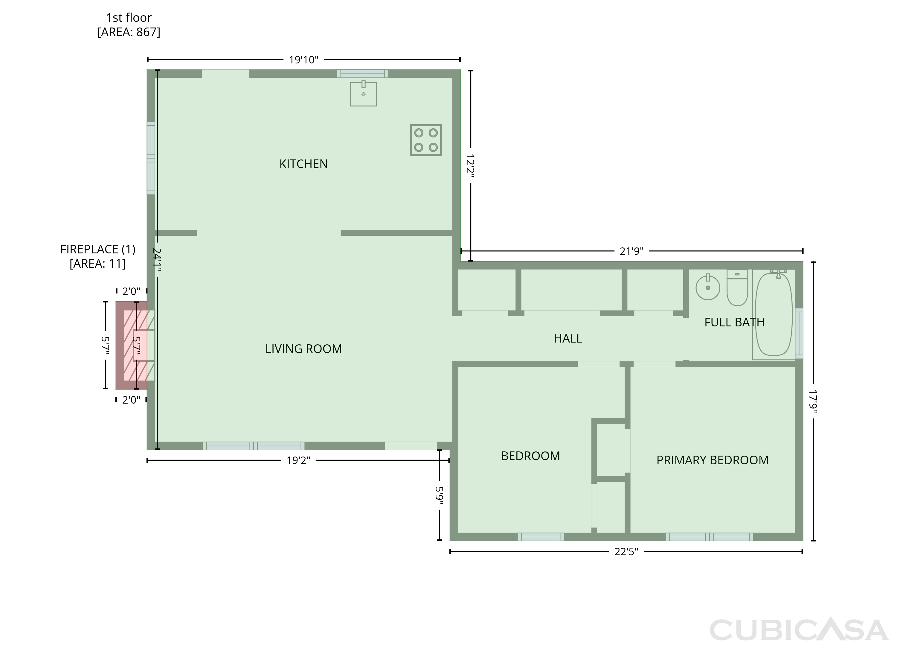 Main Floor of 5536 Scuppernong Rd, Wilson, NC
