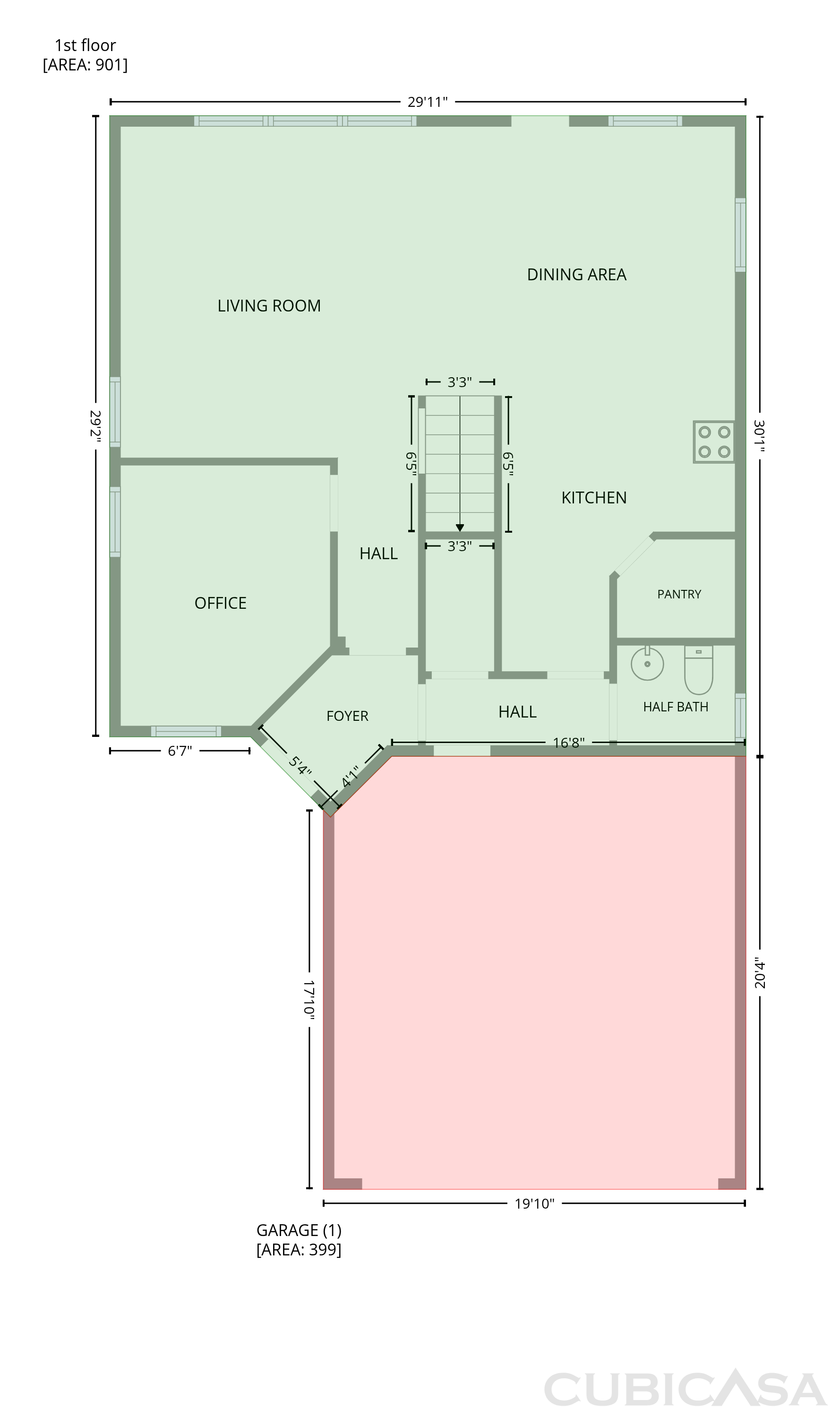 Main Floor of 10310 Lake Huron Dr, Humble, TX