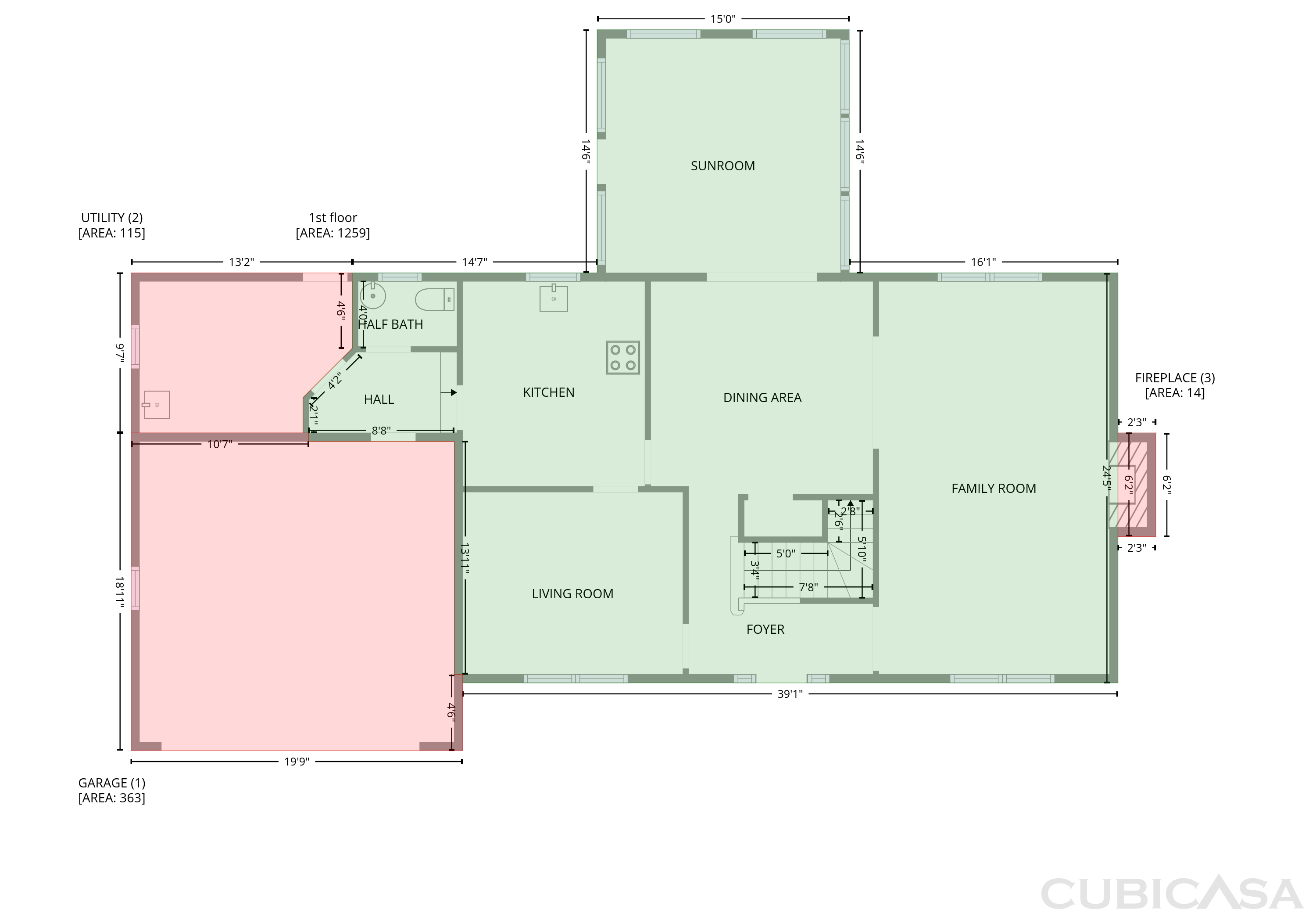 Main Floor of 1053 Laurel Ln, Naperville, IL