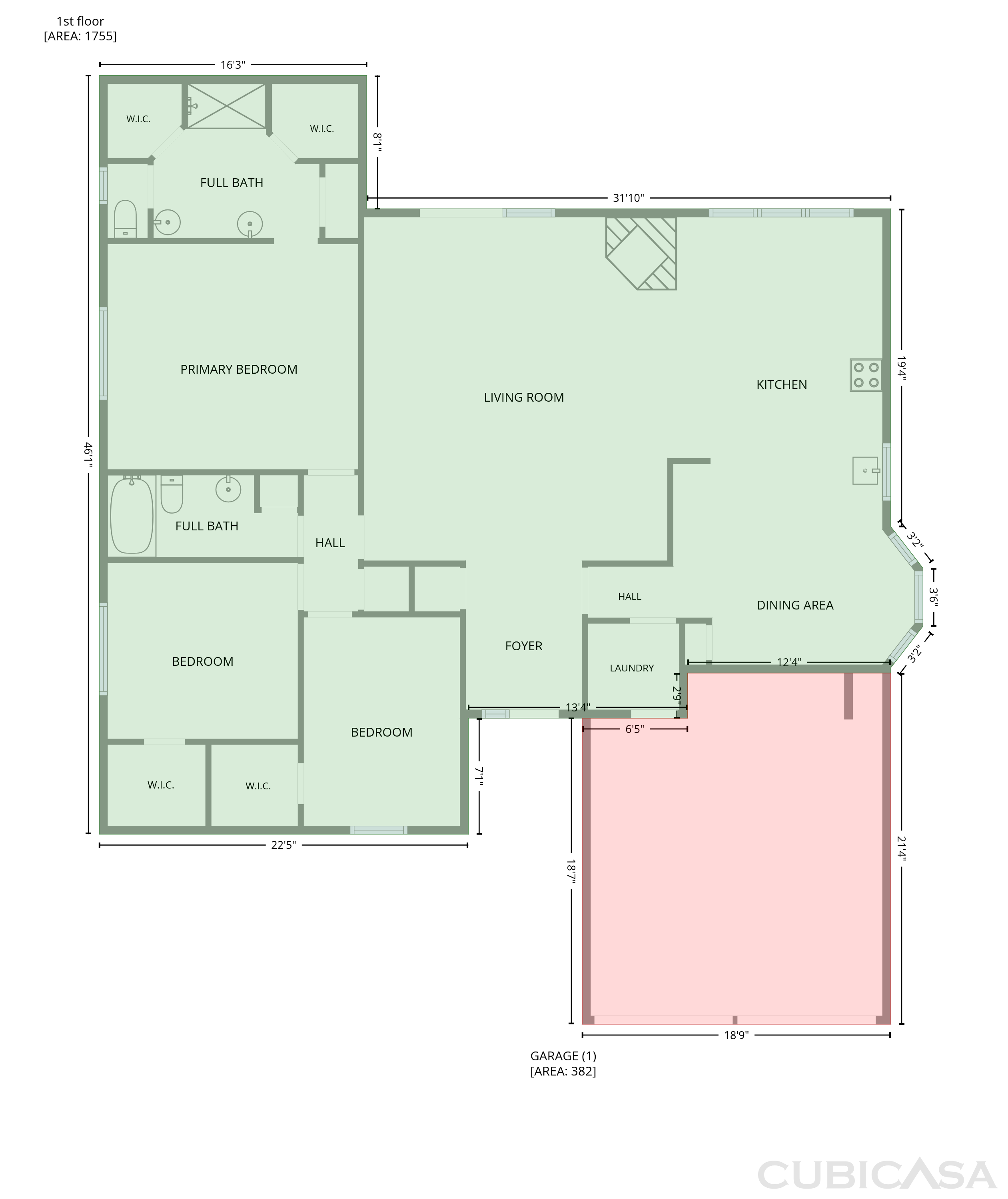 Main Floor of 4107 Rock Ct, Temple, TX