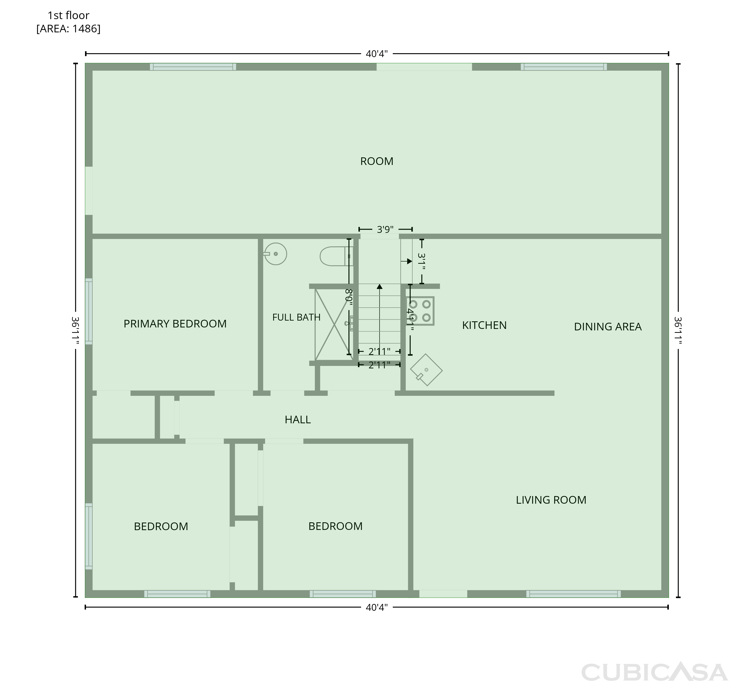 Second Floor of 1330 Quentin St, Aurora, CO