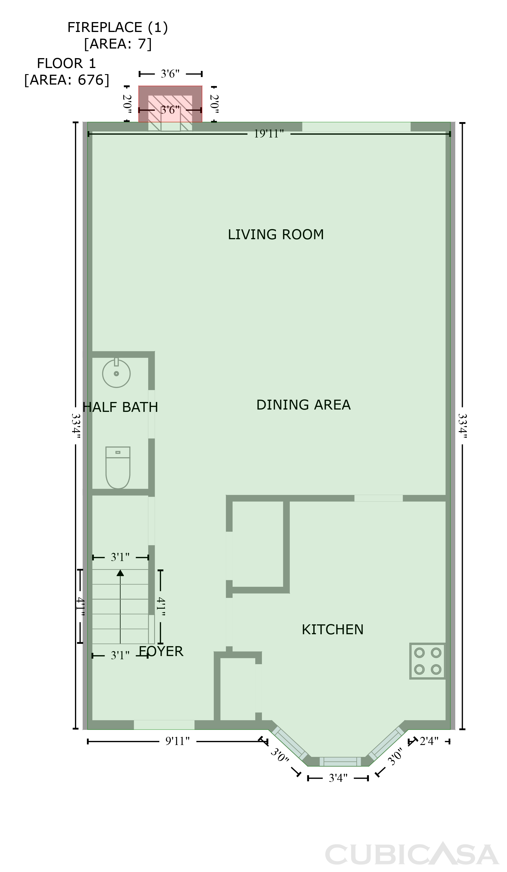 Main Floor of 6420 Wedgeview Dr, Tucker, GA