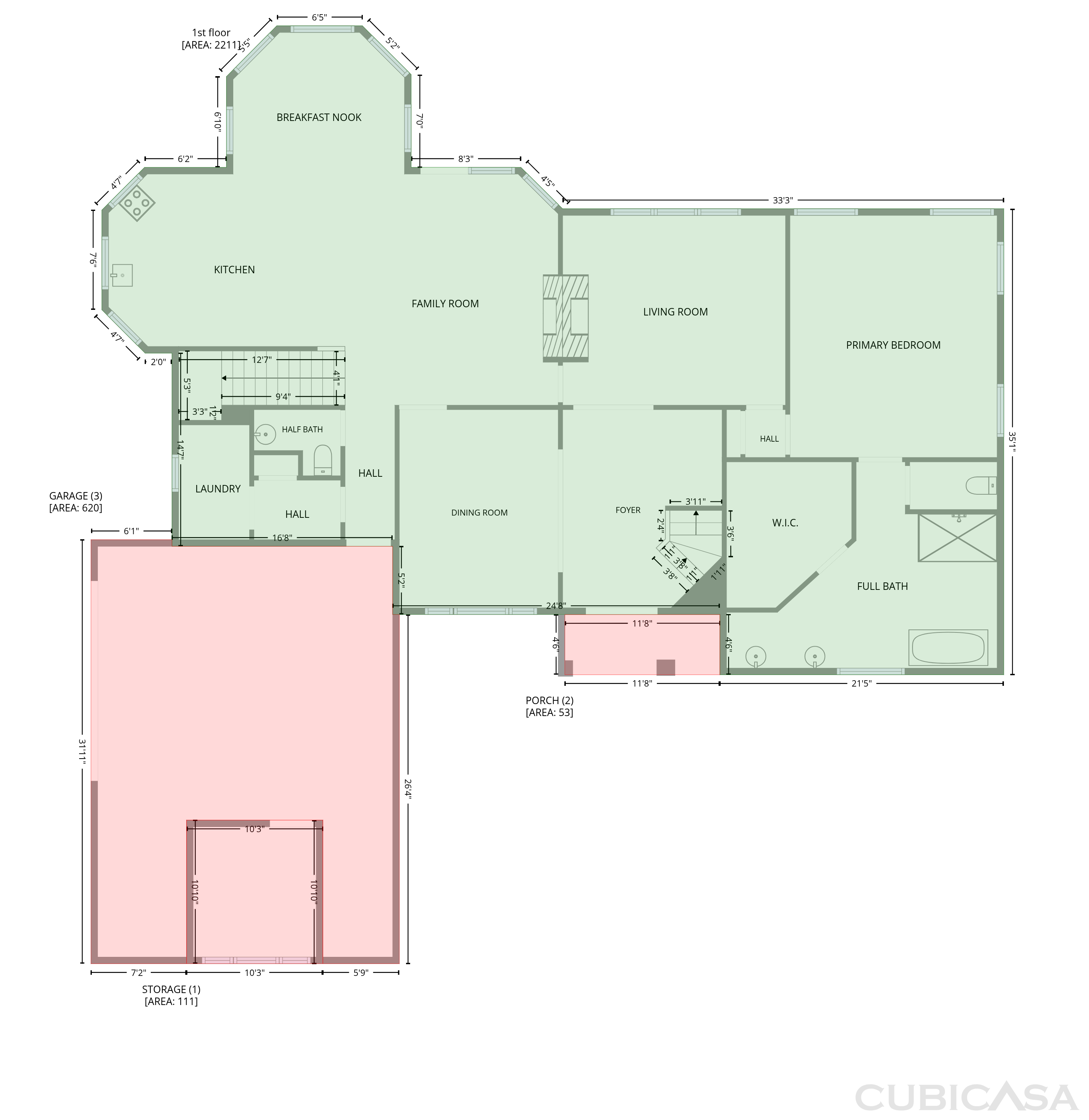 Main Floor of 6127 Willowcrest Ct, Spring, TX