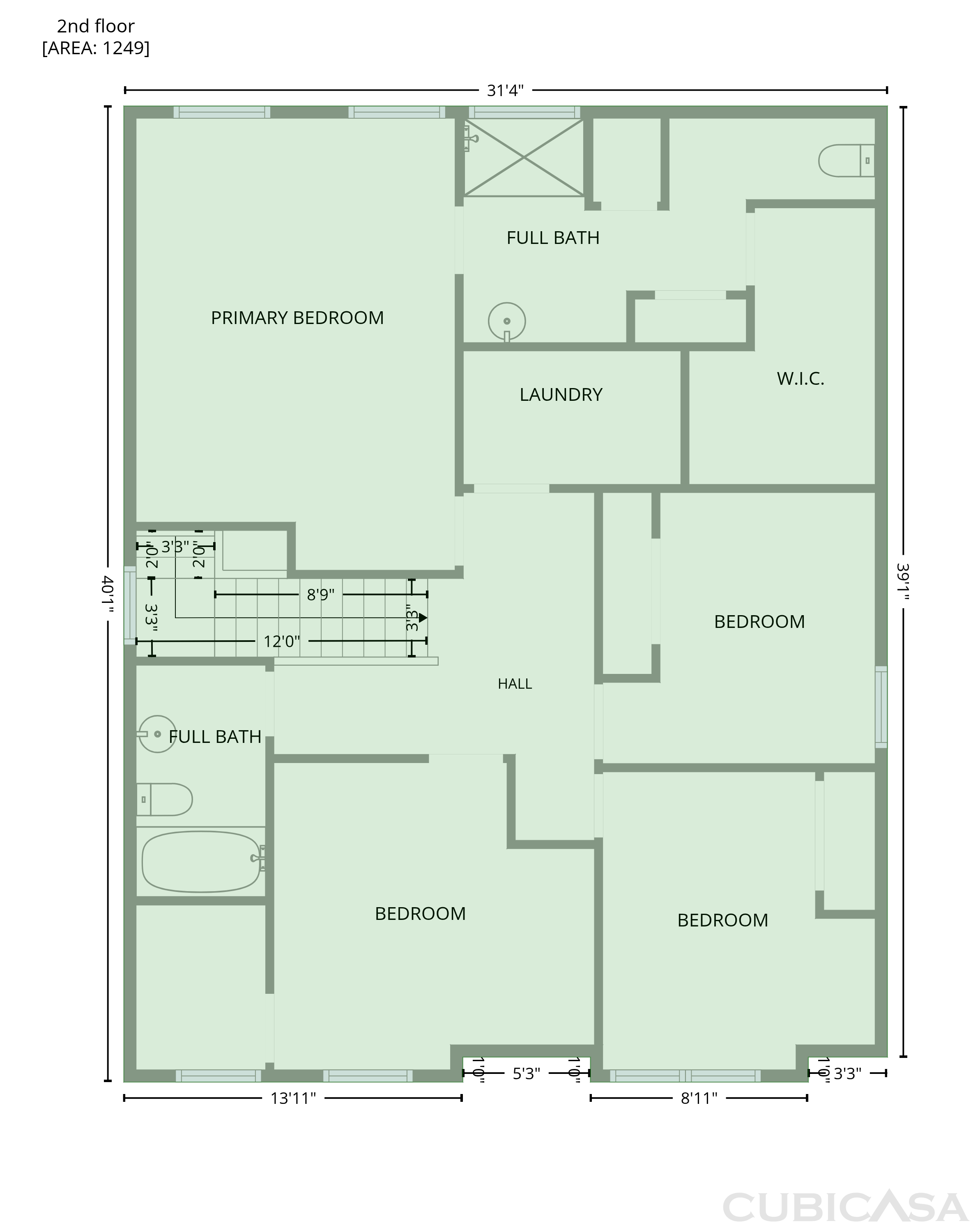 Second Floor of 115 Lilly Grace Ln, Goose Creek, SC