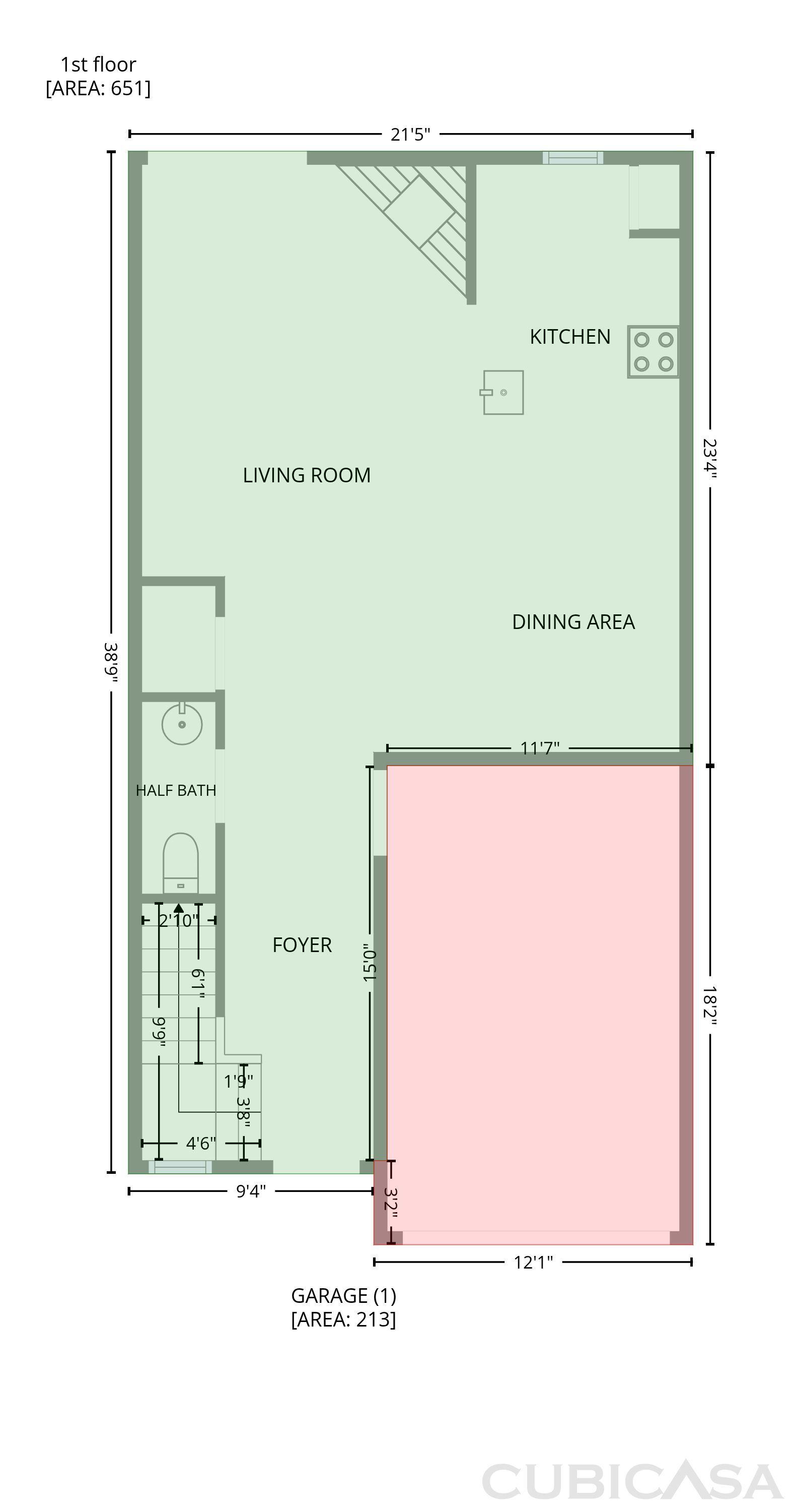 Main Floor of 2870 Cross Creek Ct, Cumming, GA