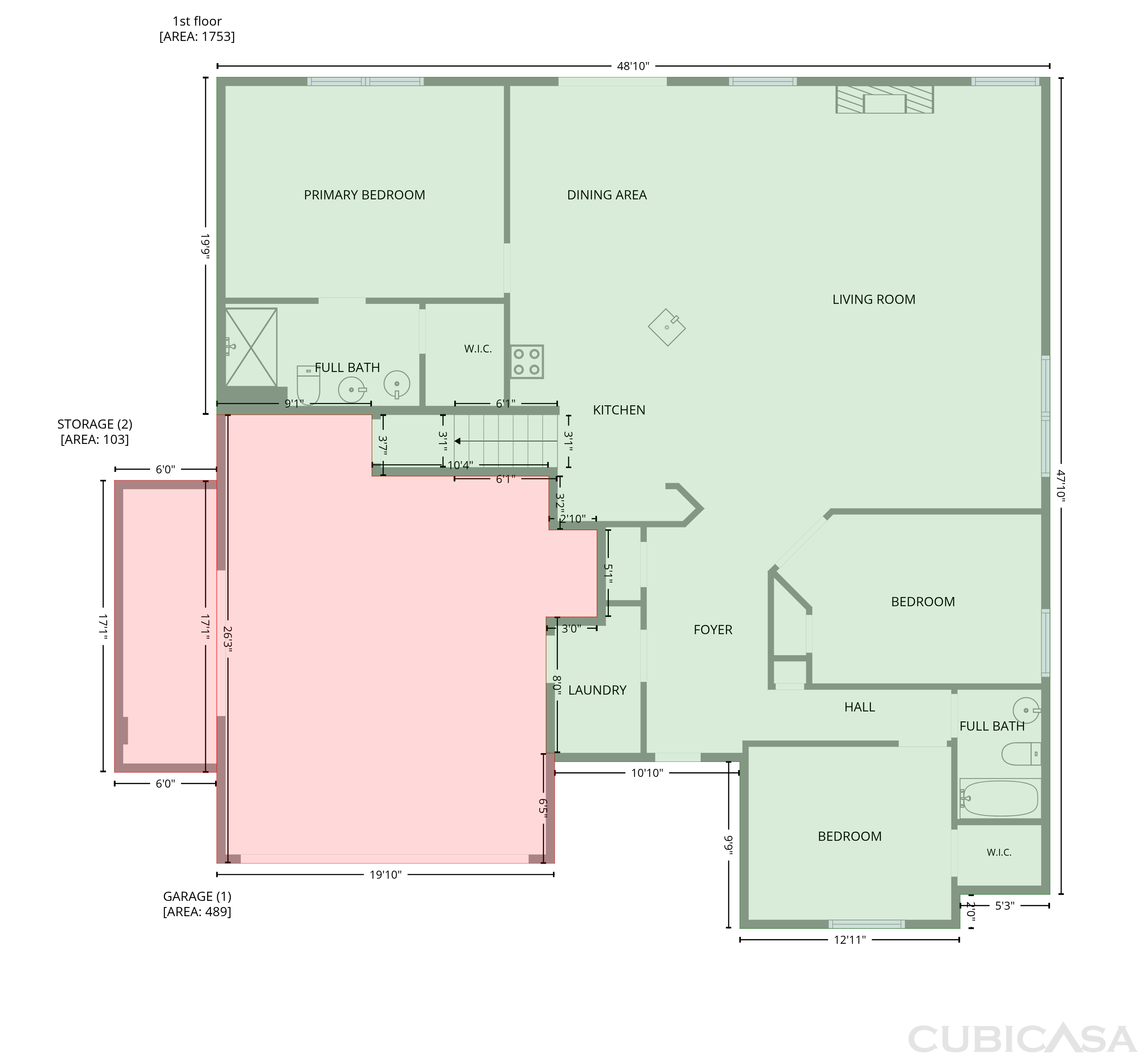 Main Floor of 8123 Little Circle Rd, Noblesville, IN