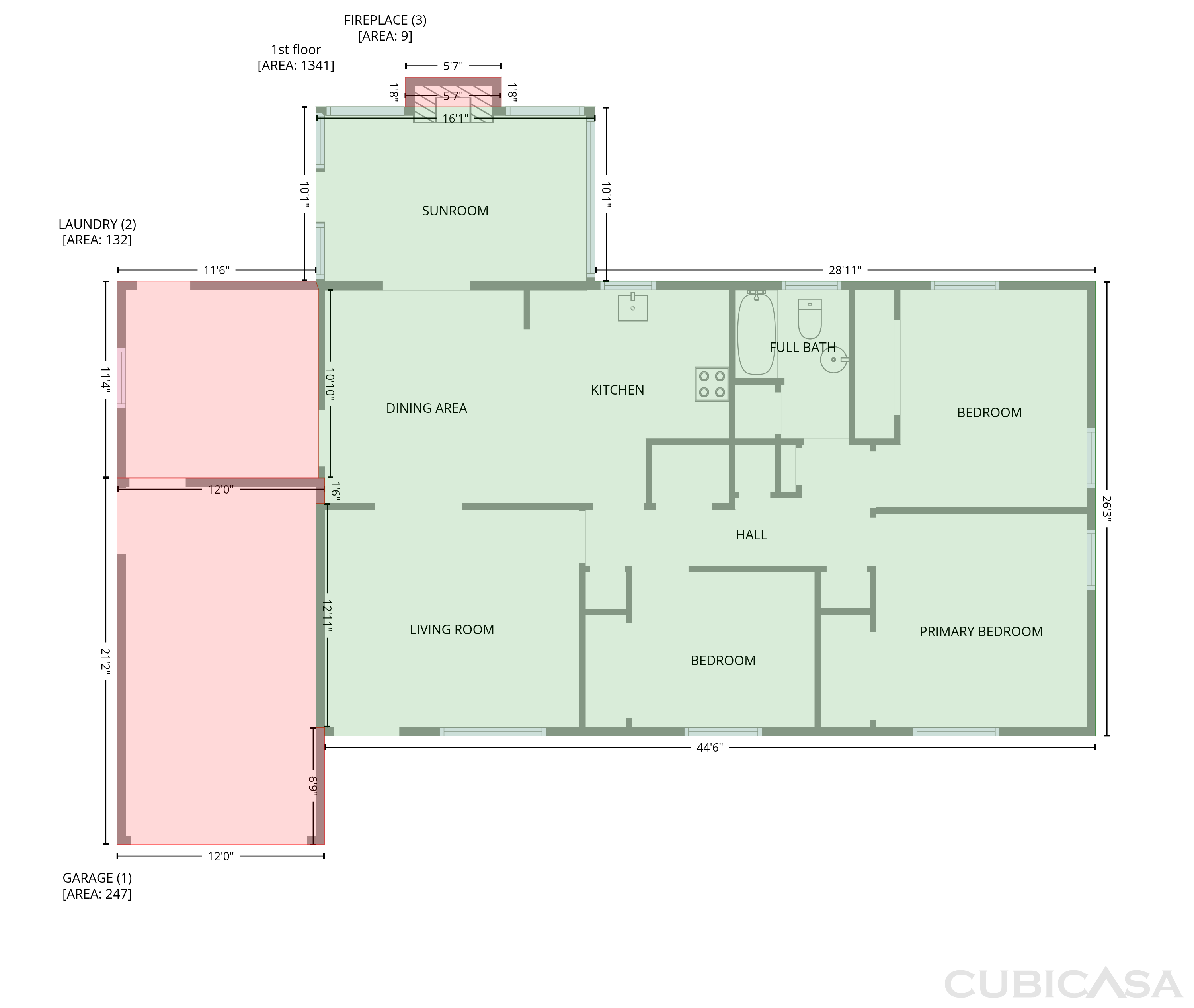 Main Floor of 6309 Pine Cove Ln, Jacksonville, FL