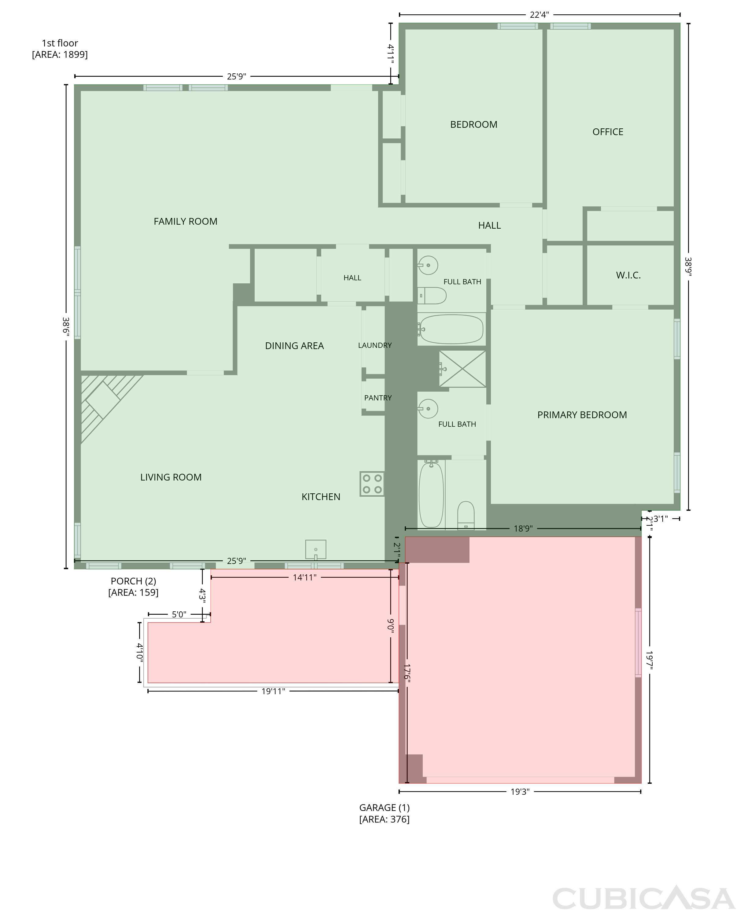 Main Floor of 4636 Archer Dr, The Colony, TX