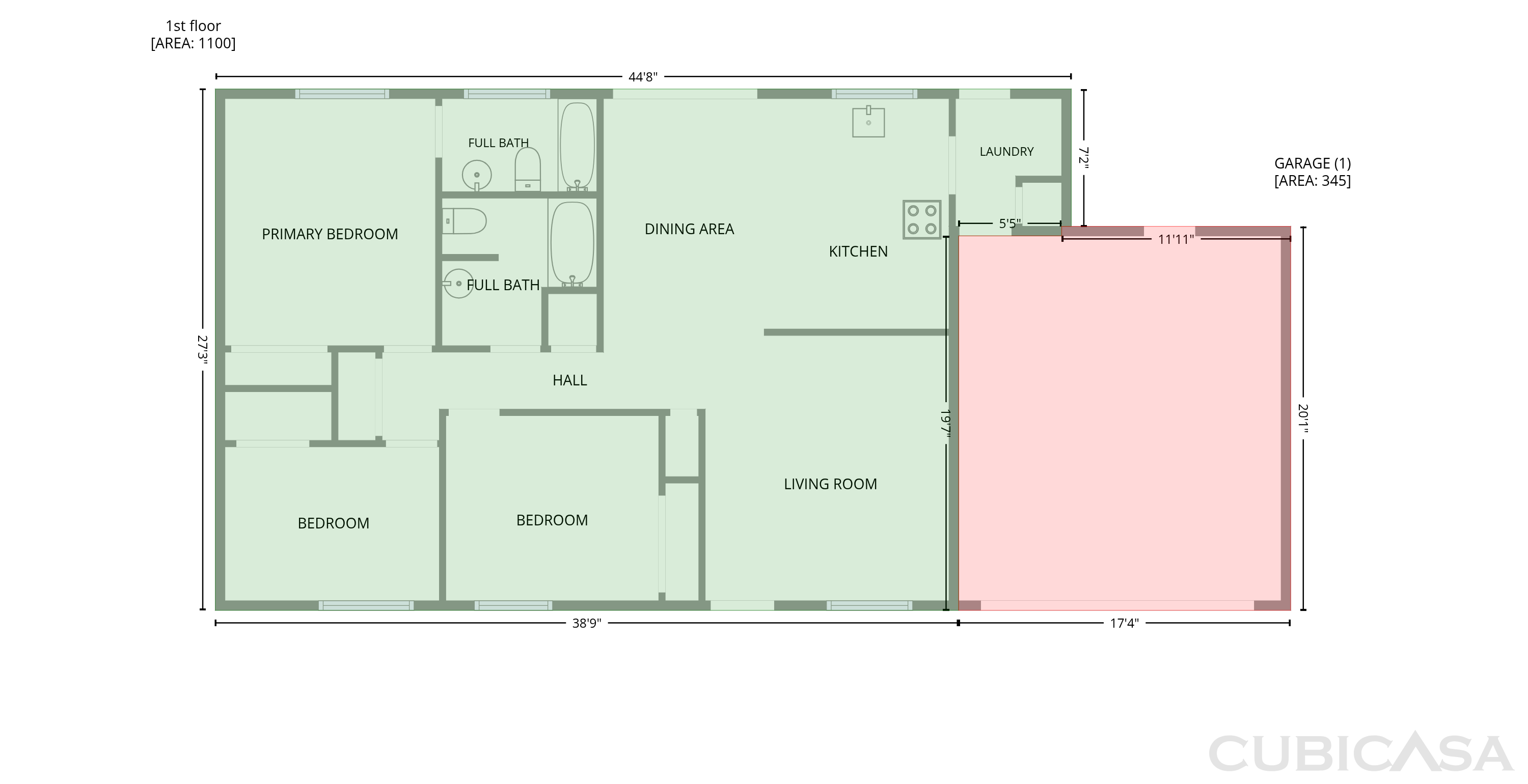Main Floor of 1413 W Behrend Dr, Phoenix, AZ