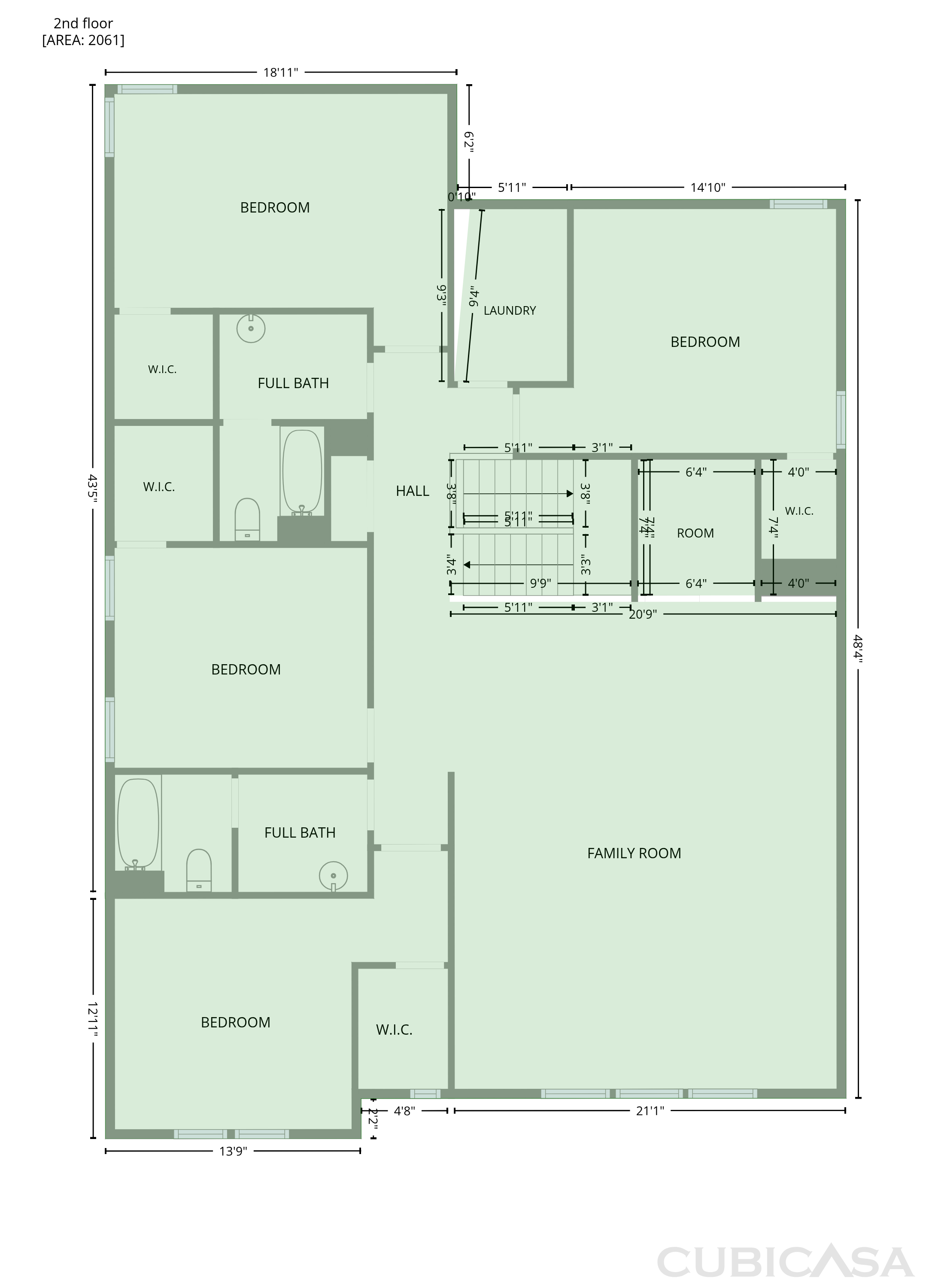 Second Floor of 6244 English Hollow Rd, Tampa, FL
