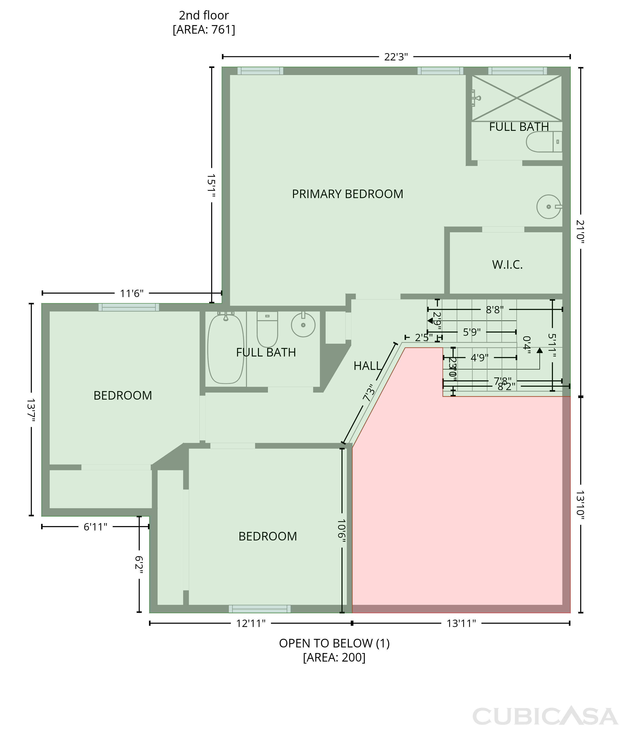 Second Floor of 1114 S Tiago Dr, Gilbert, AZ