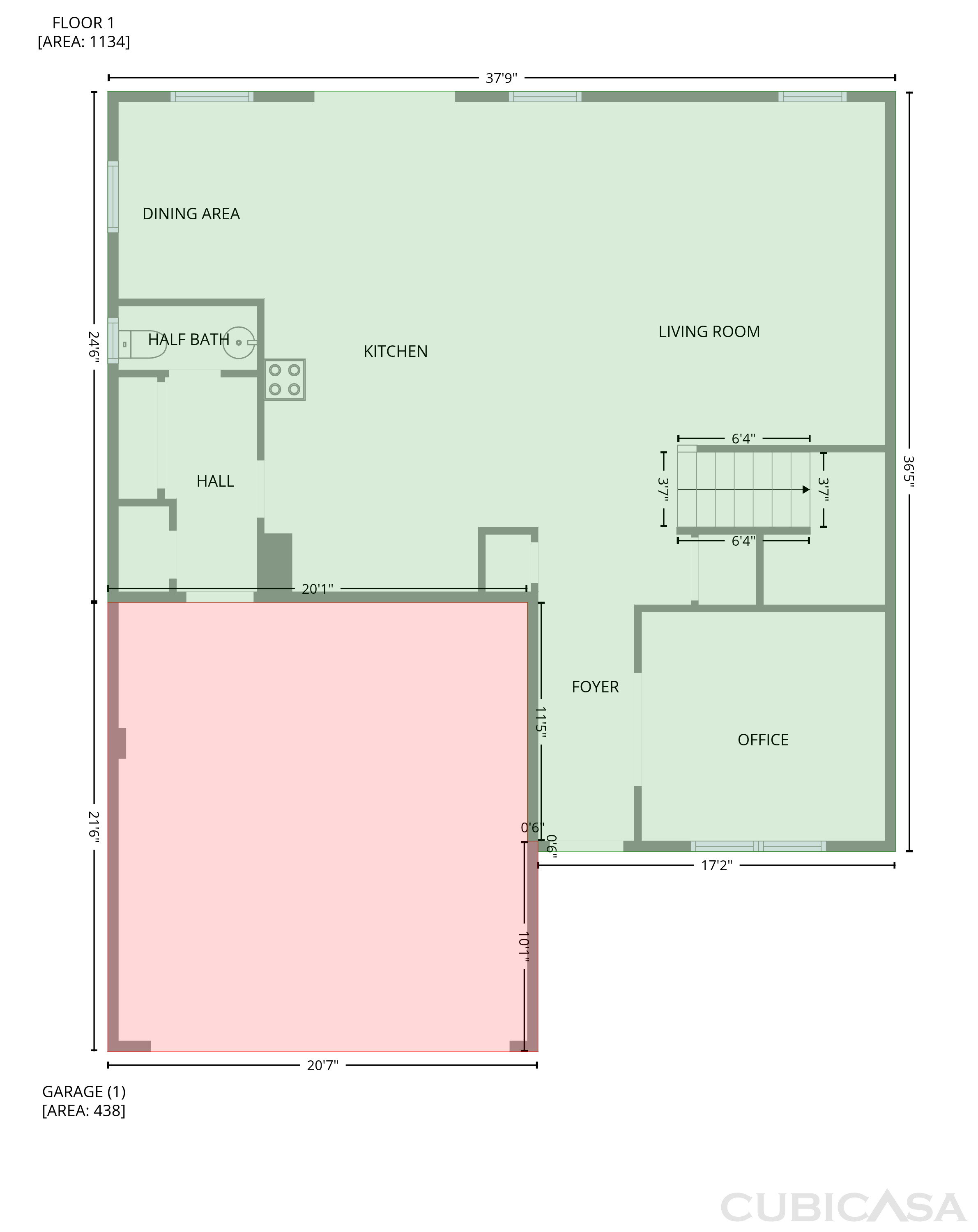 Main Floor of 4043 Mancini Rd, Spartanburg, SC