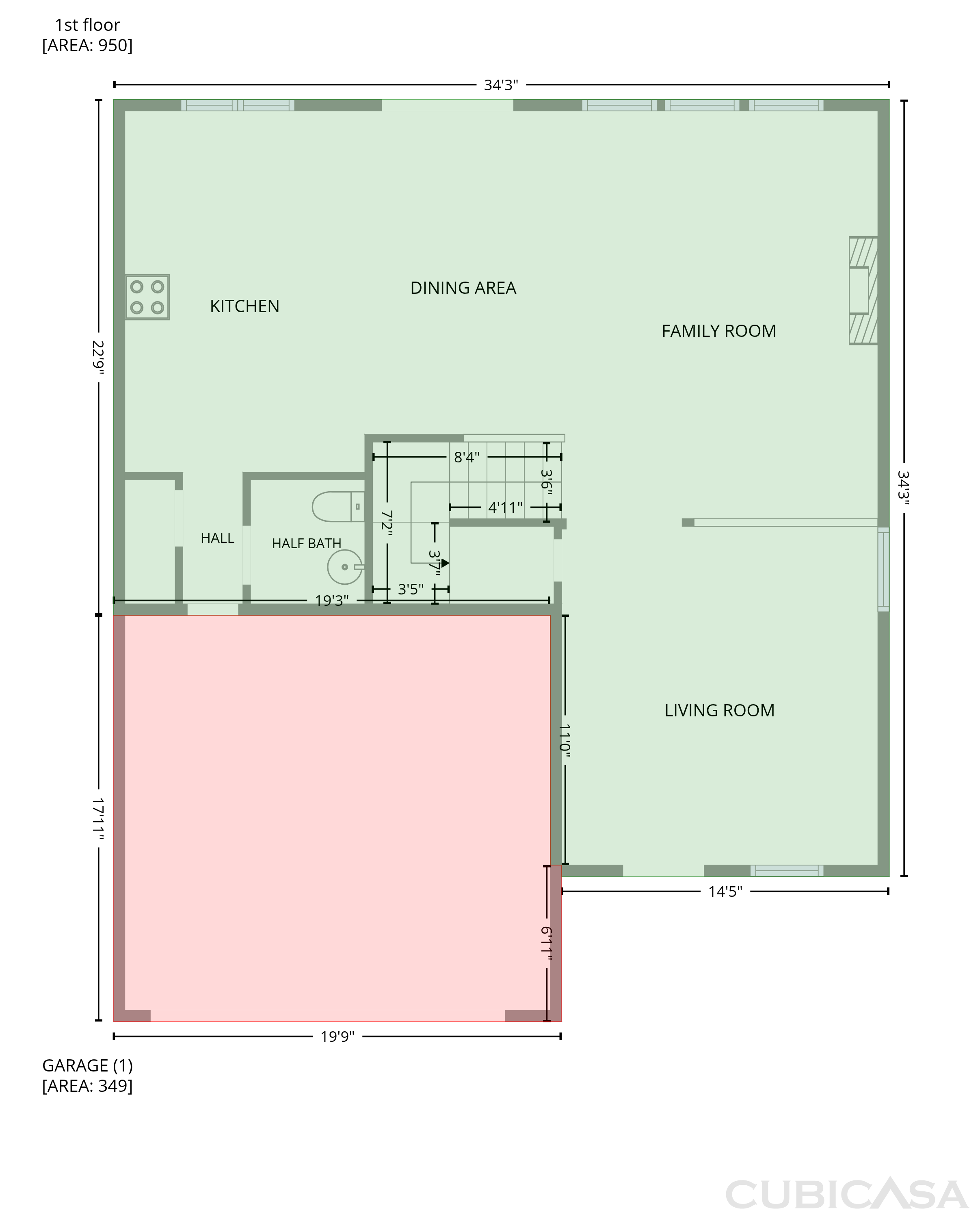 Main Floor of 14021 Pinyon Pine Ln, Charlotte, NC