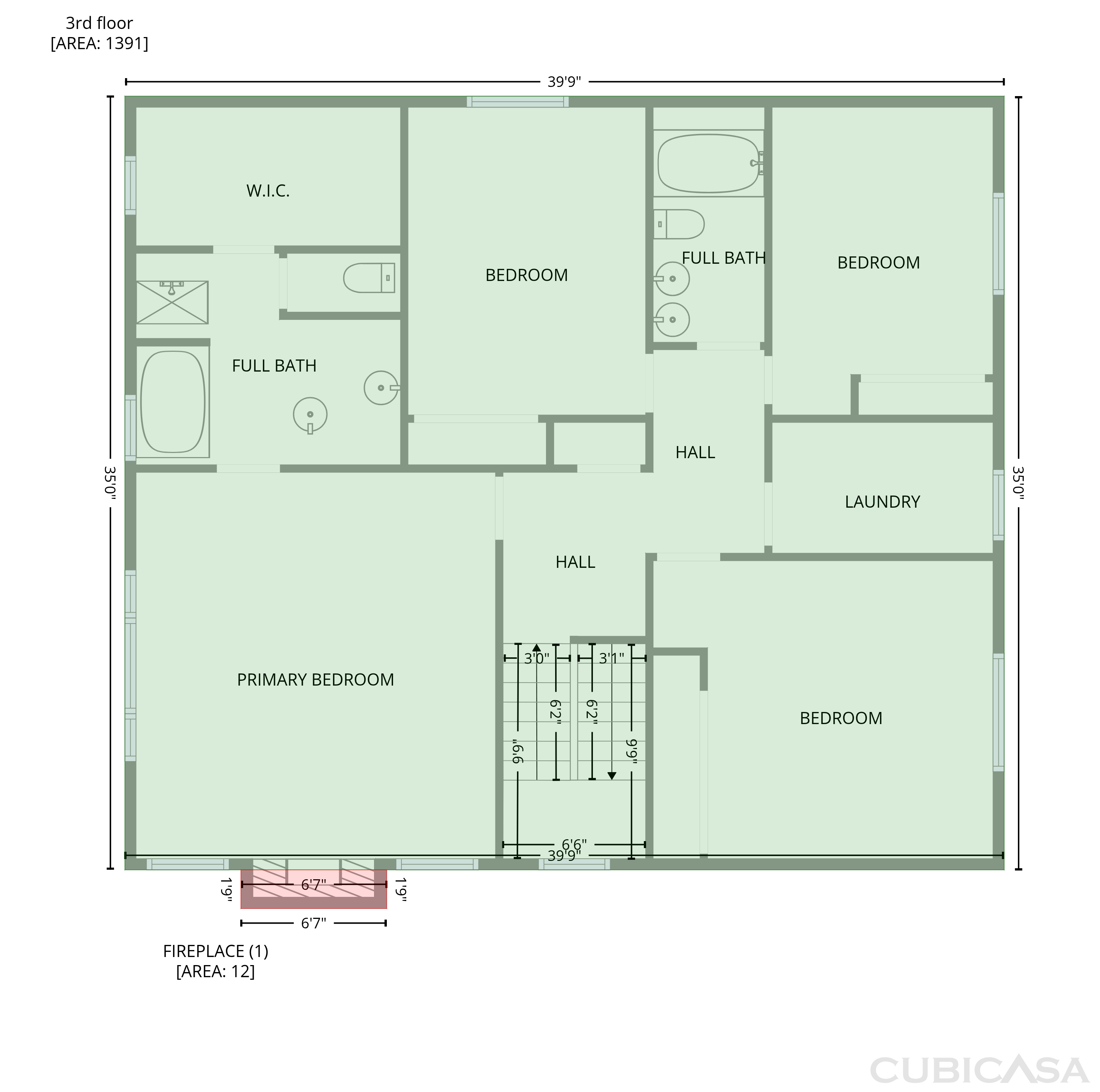 Third Floor of 13049 SE Meadehill Ave, Happy Valley, OR