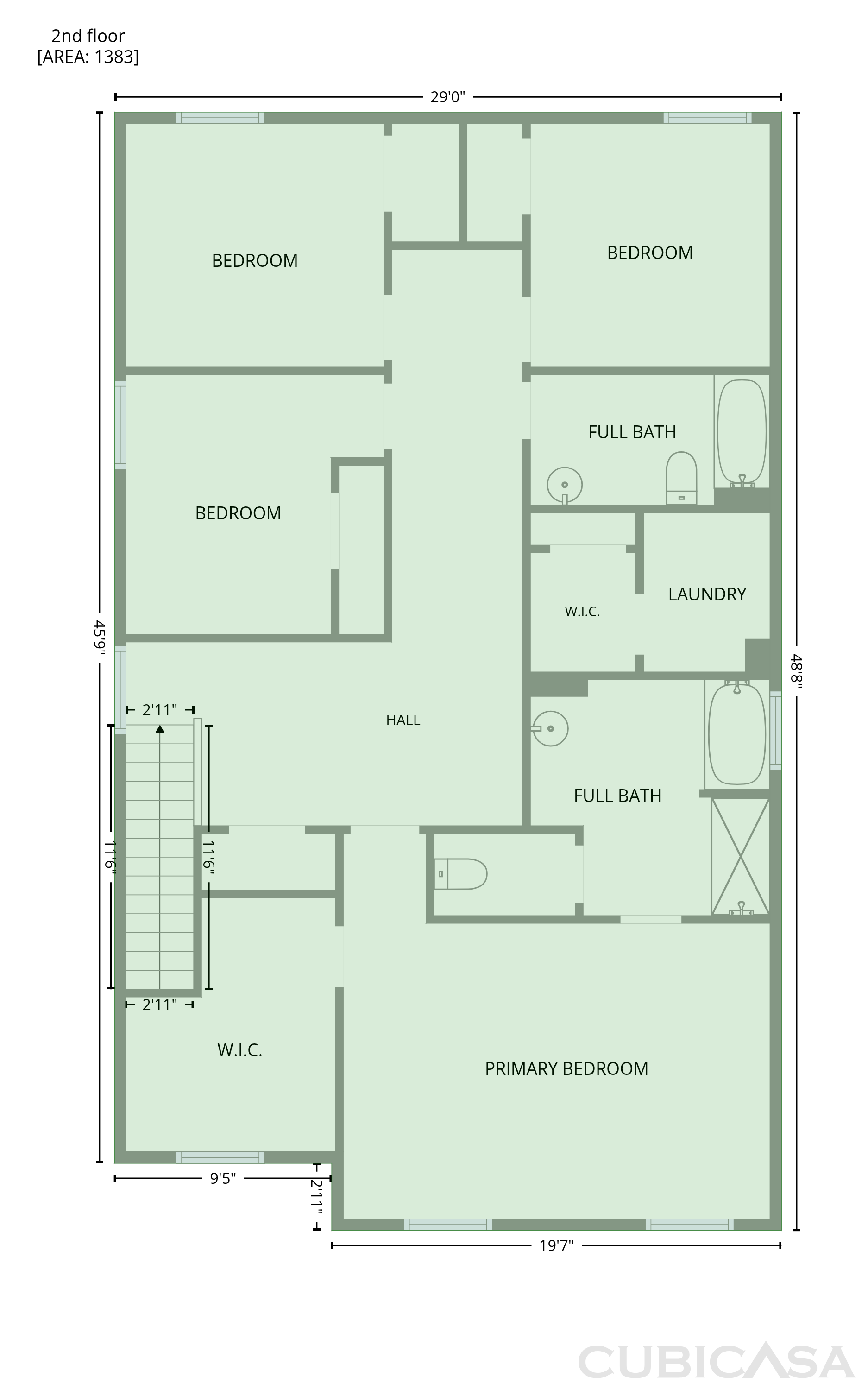 Second Floor of 272 Shaw Dr, Acworth, GA