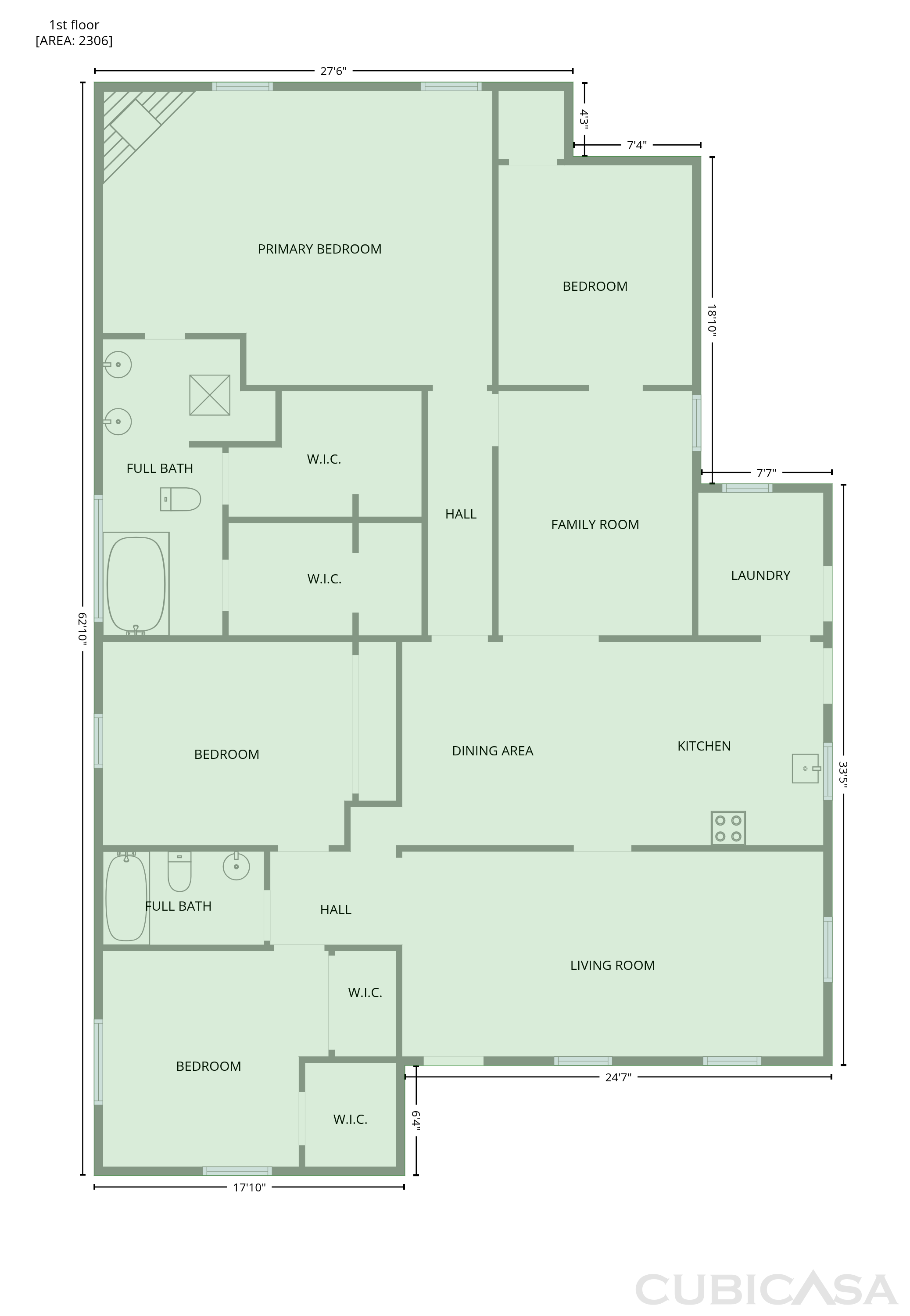 Main Floor of 4719 Lurline St, New Orleans, LA